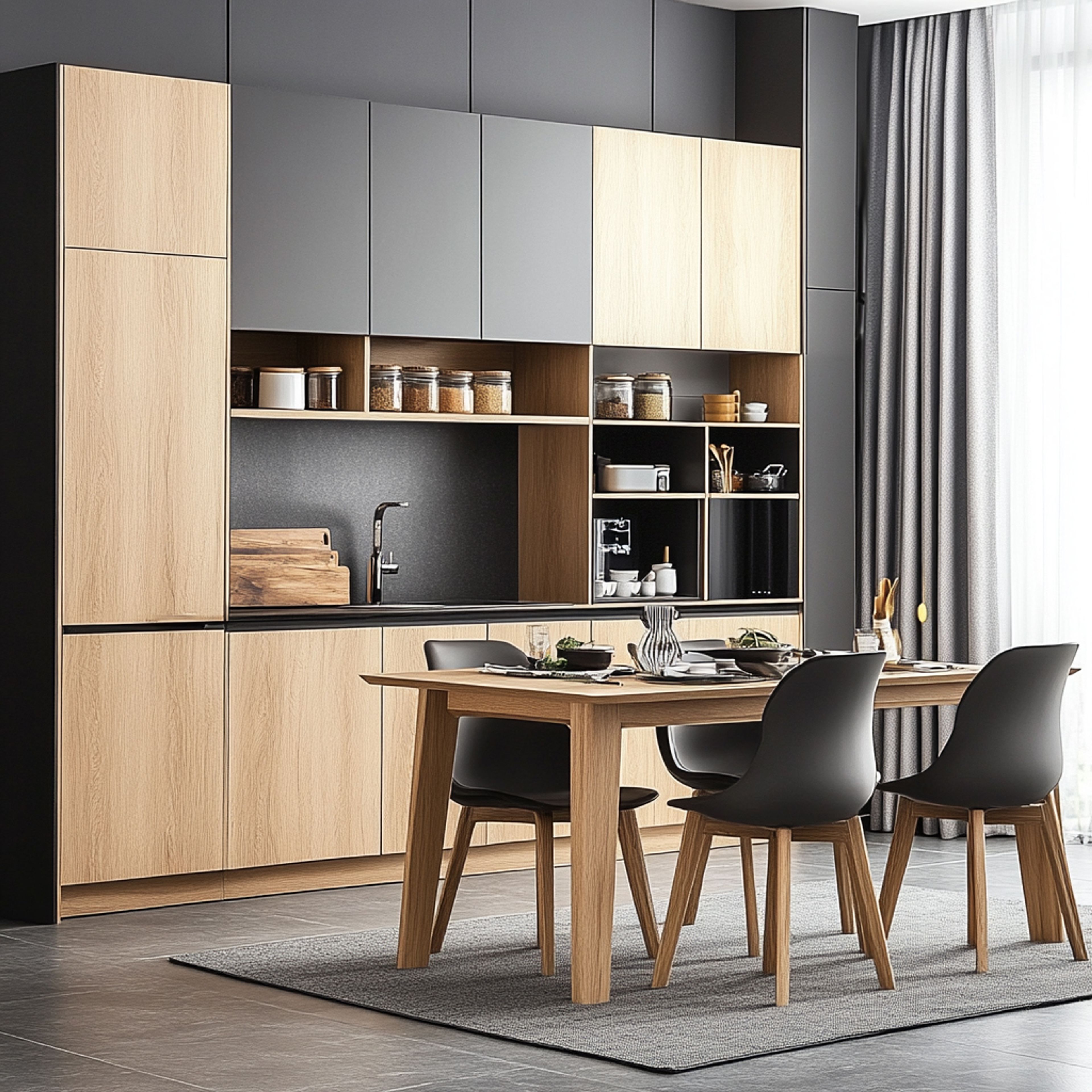 Dining Room Design with Neutral Palette