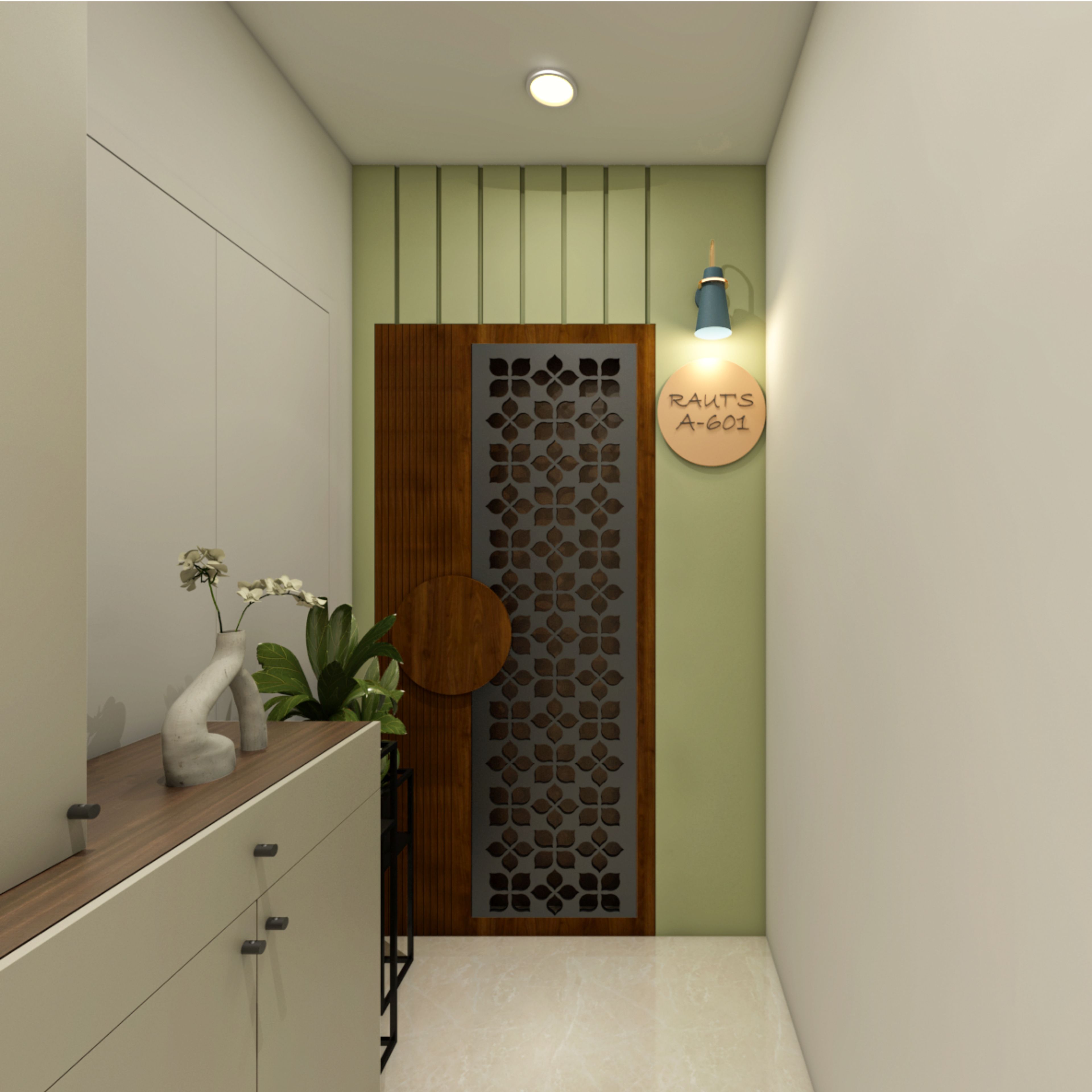 Single Swing Door Design