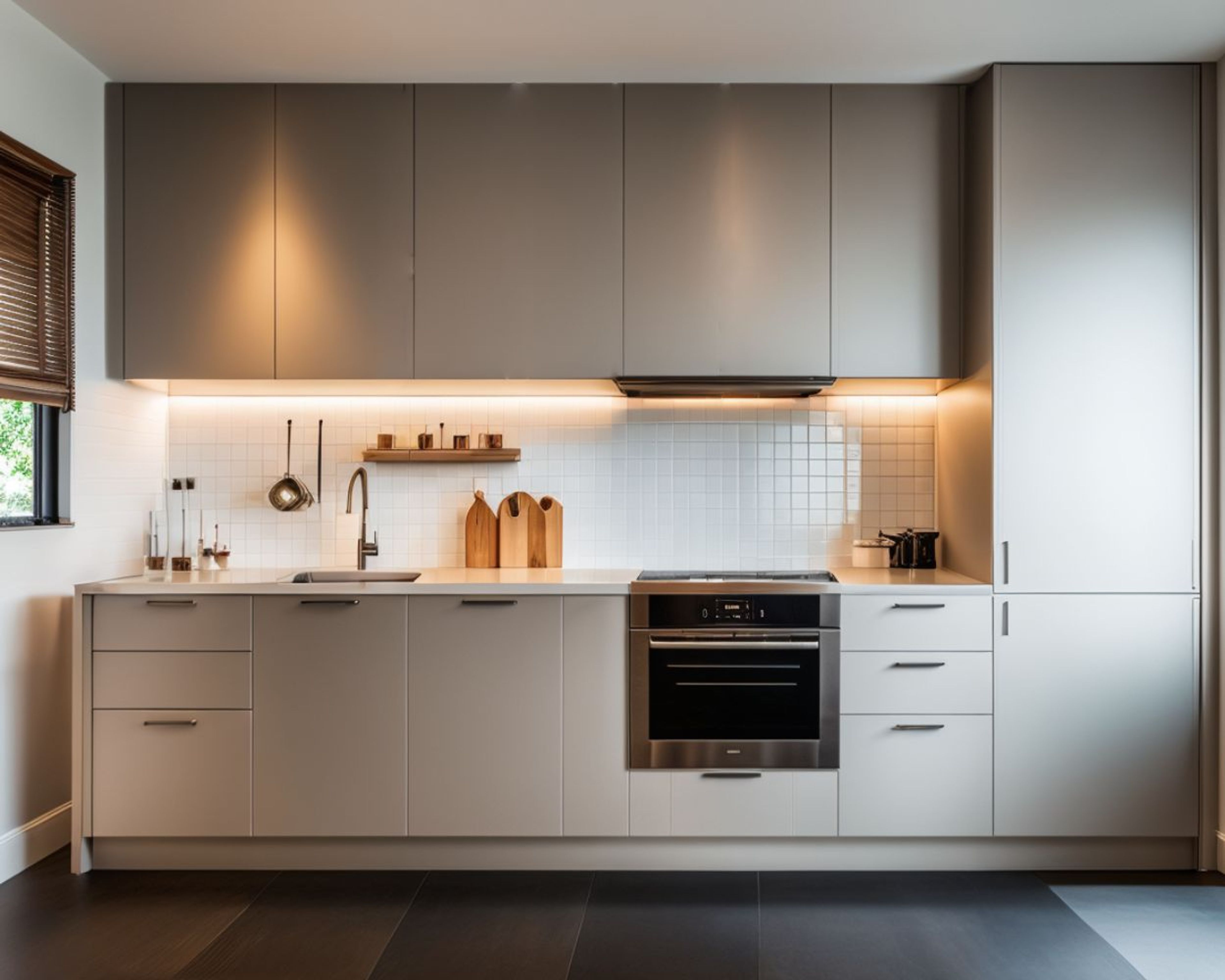 Glossy White Ceramic Modern Tiles Design for Kitchen and Bathroom