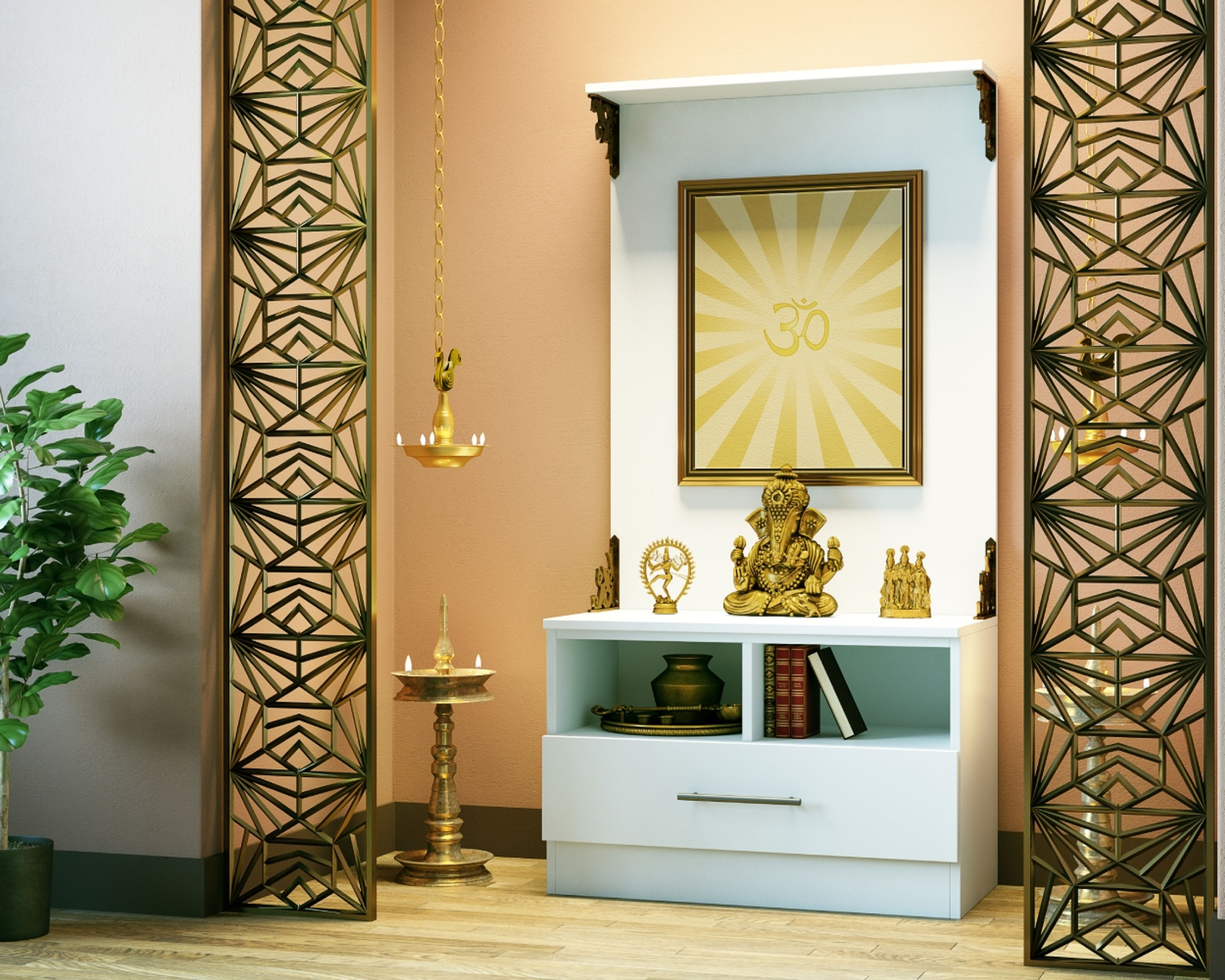 Light Brown Wall Paint Design