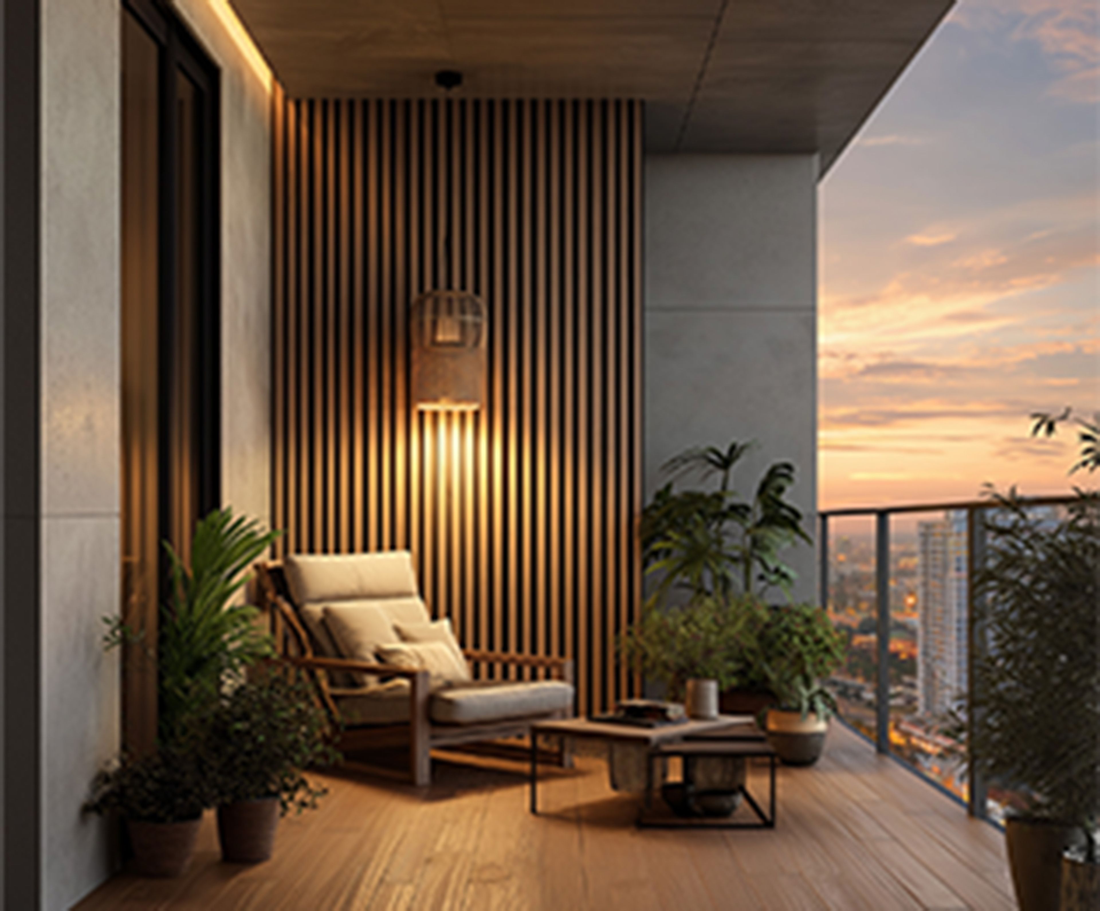 Balcony Designs images - Livspace