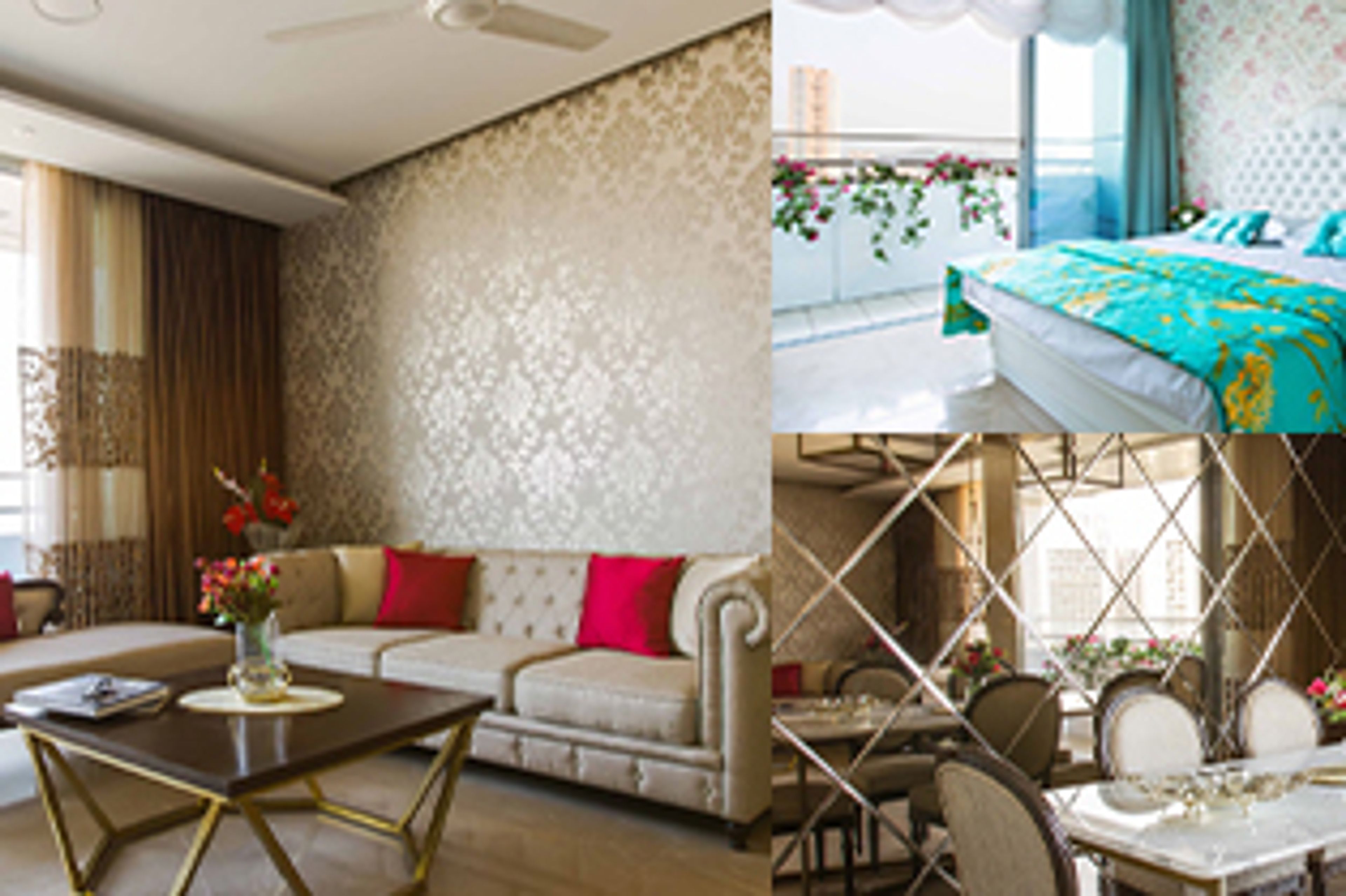1BHK, 2BHK, 3BHK Home Interior designs by Livspace
