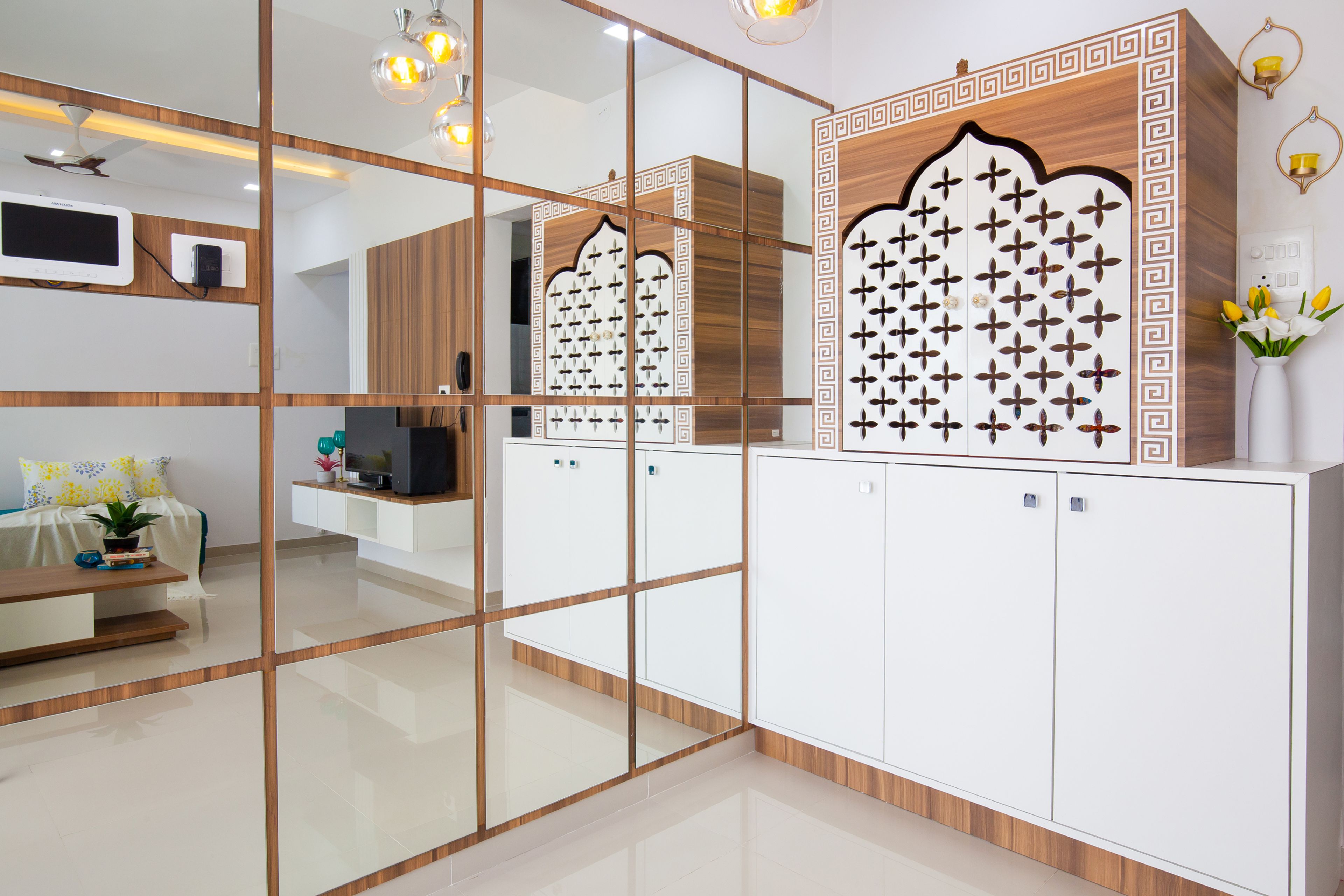 Modern Living Room - Livspace