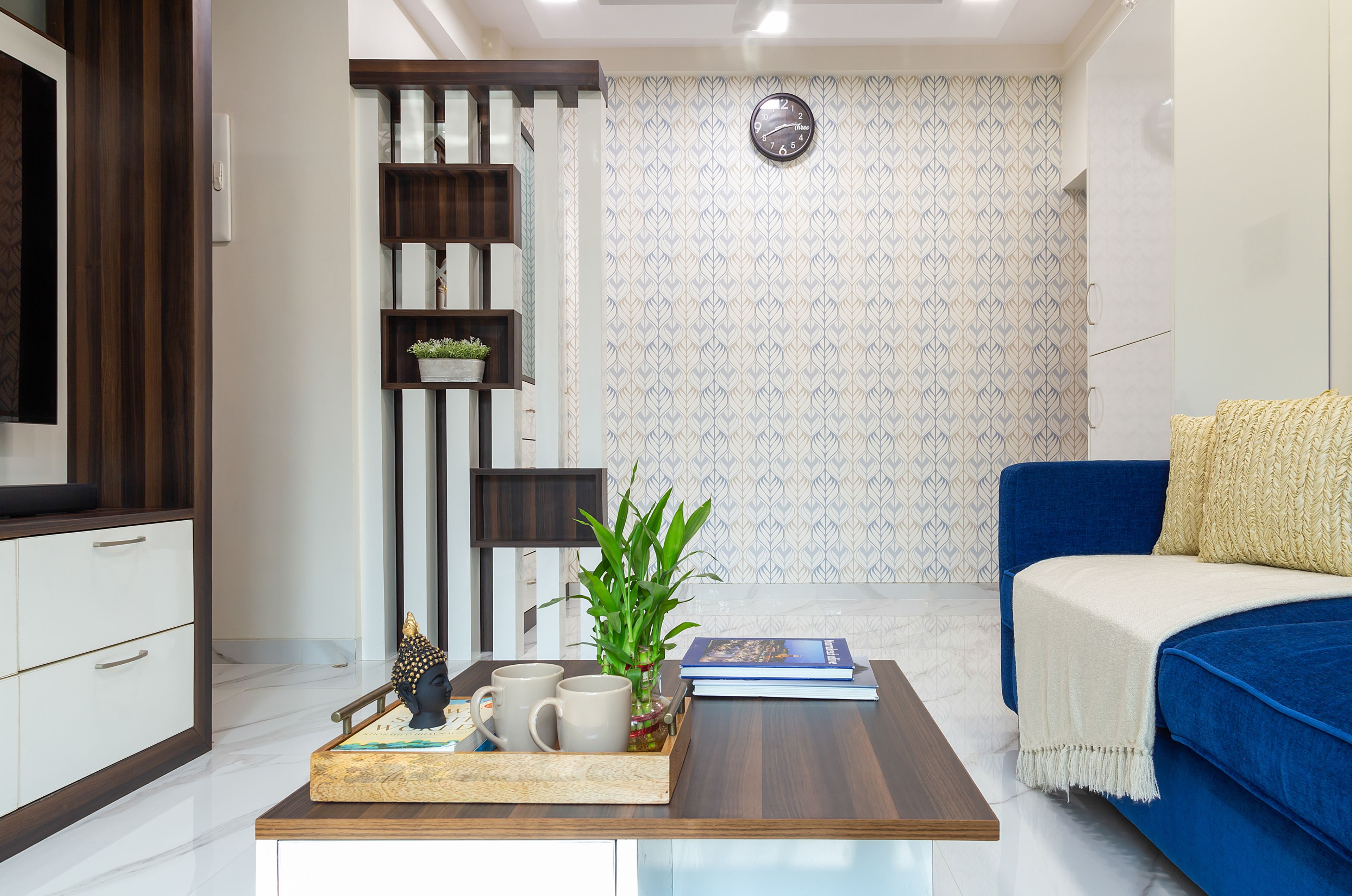 Modern Living Room - Livspace