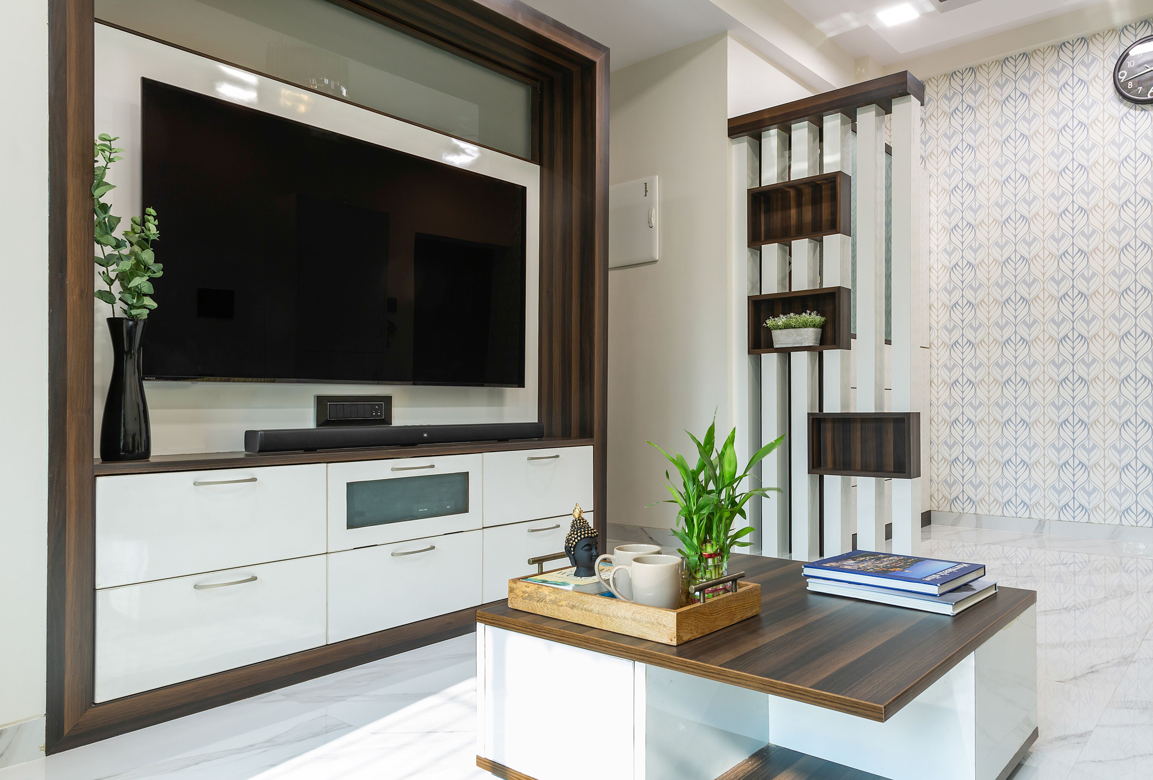 Modern Living Room - Livspace