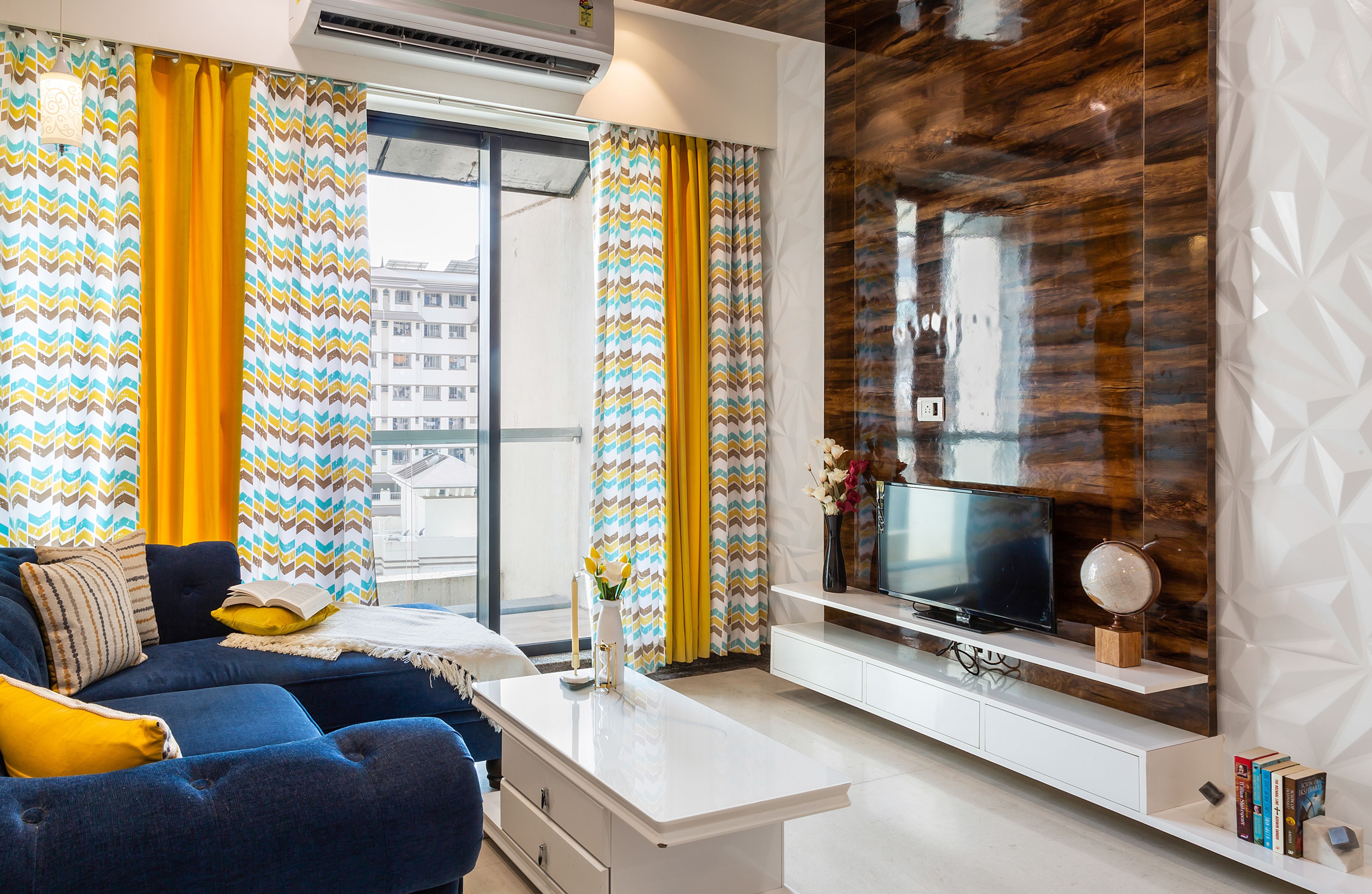 Contemporary Living Room - Livspace