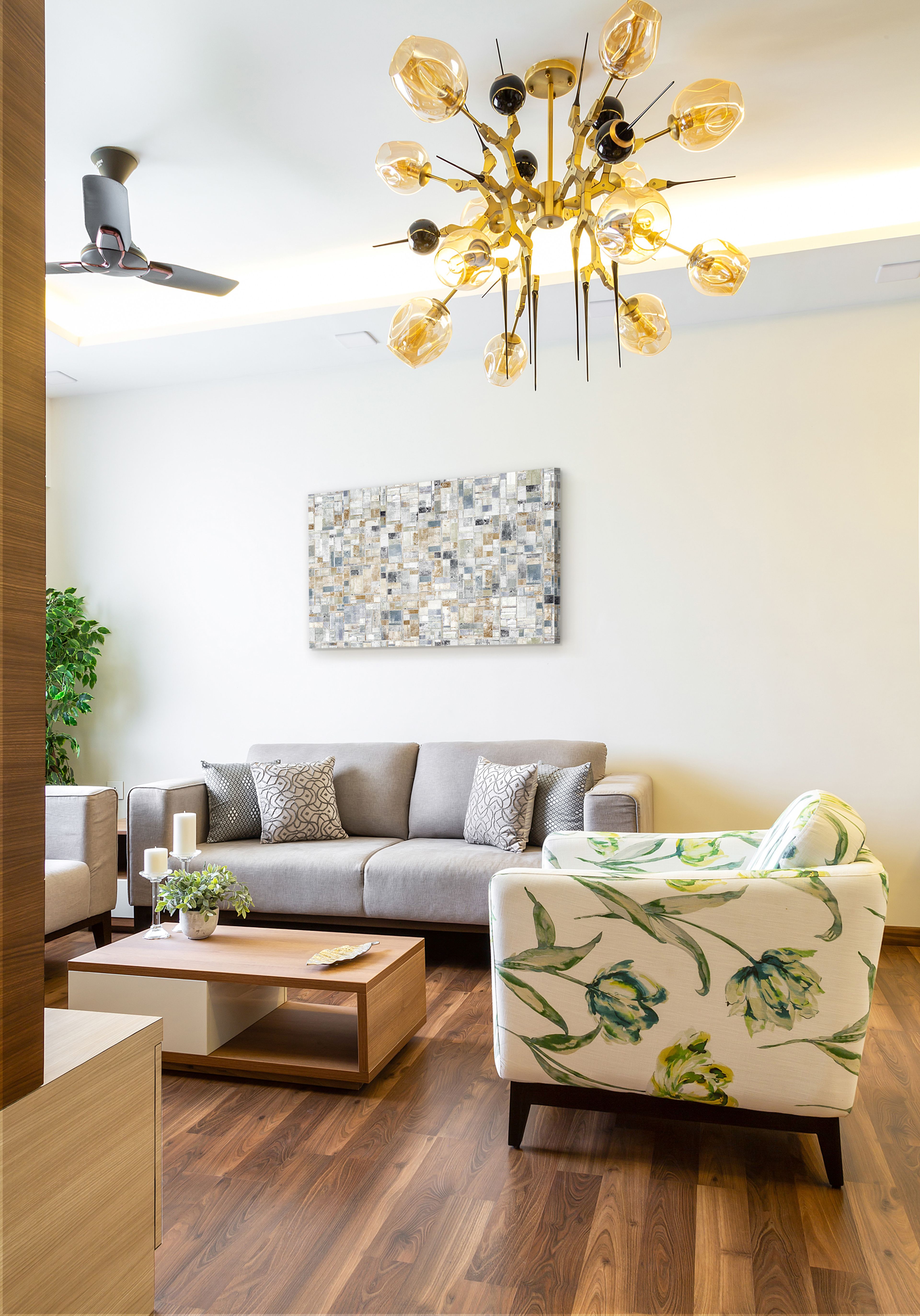 Contemporary Living Room - Livspace