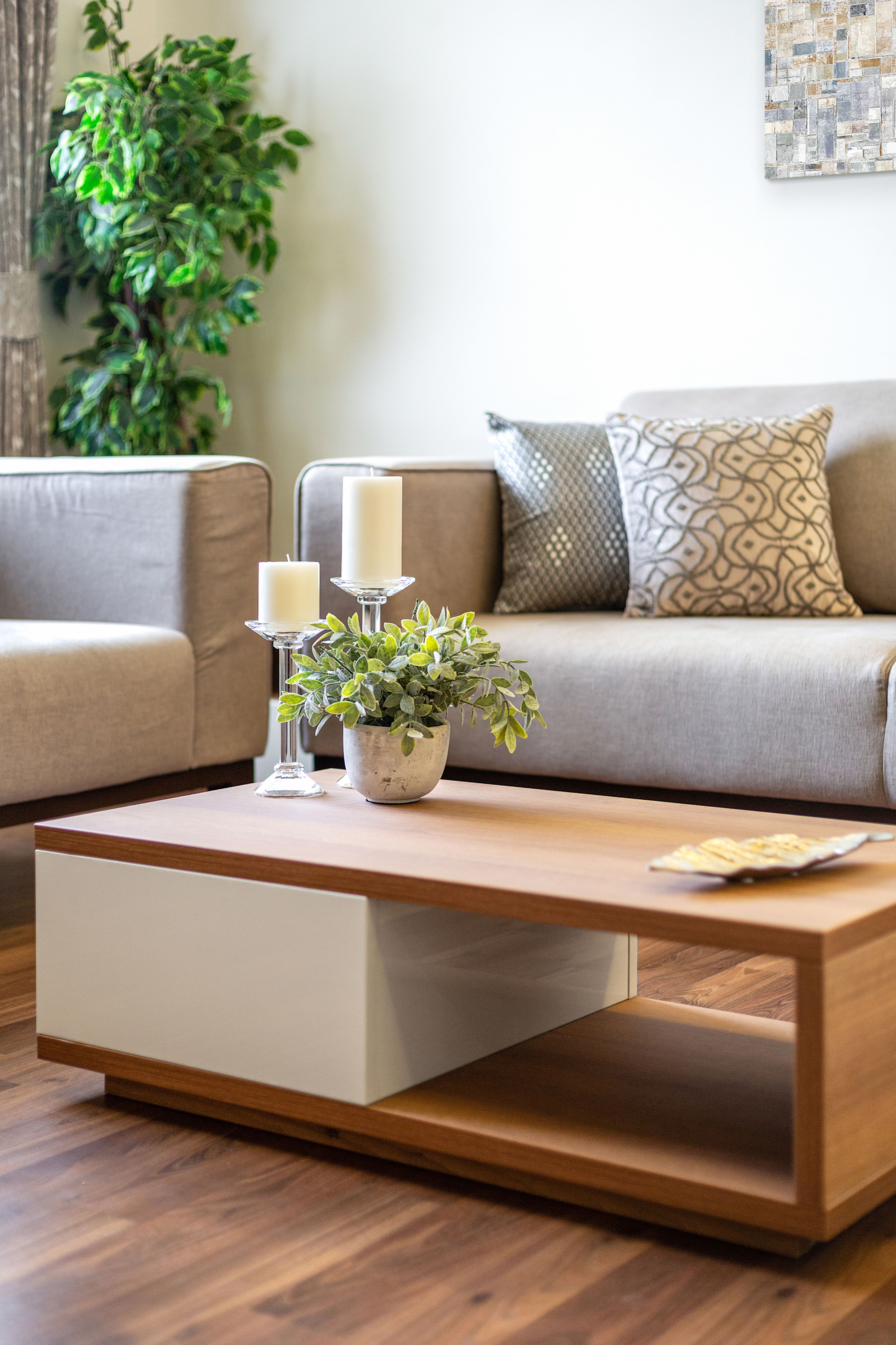 Contemporary Living Room - Livspace