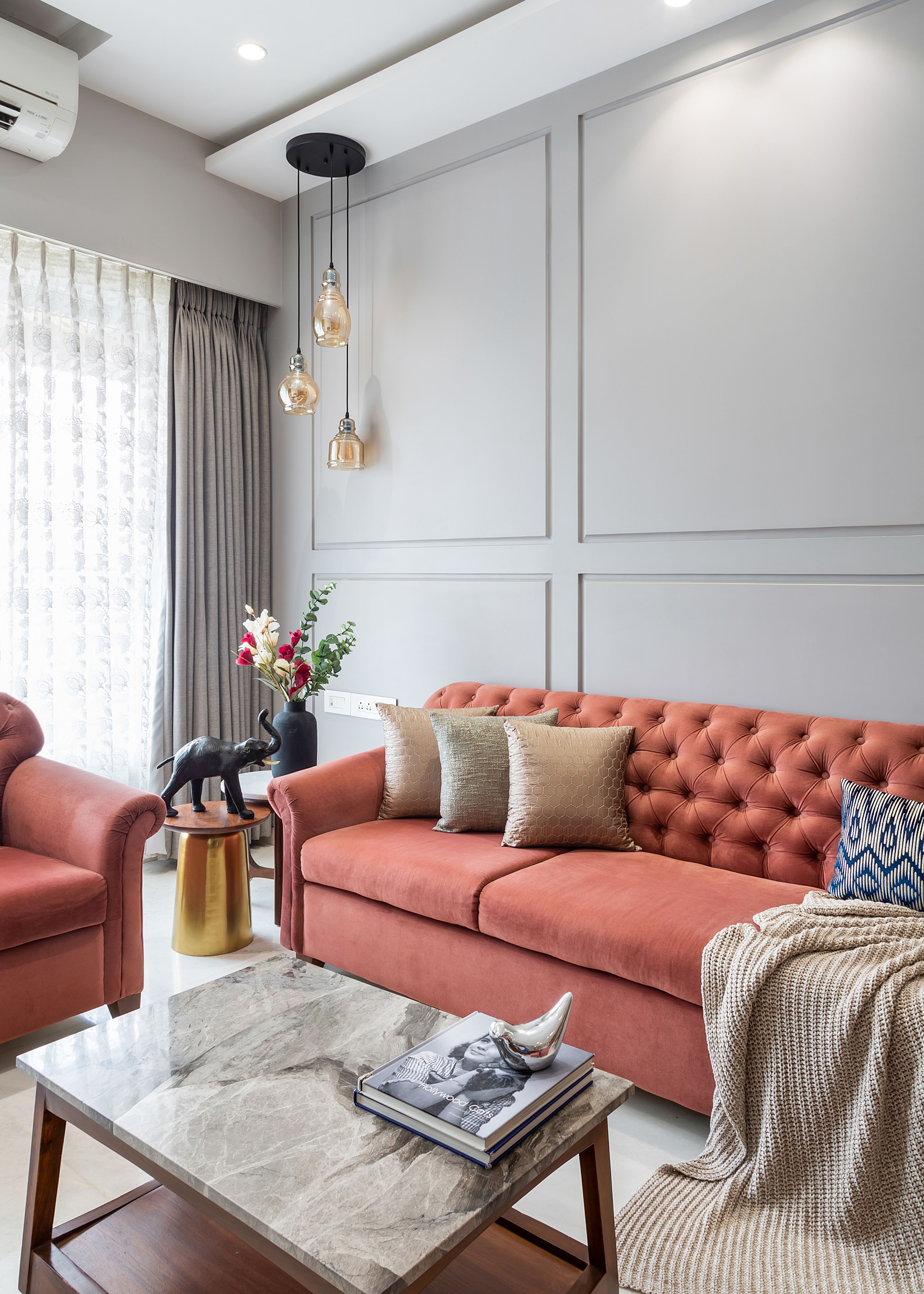 Spacious Living Room - Livspace