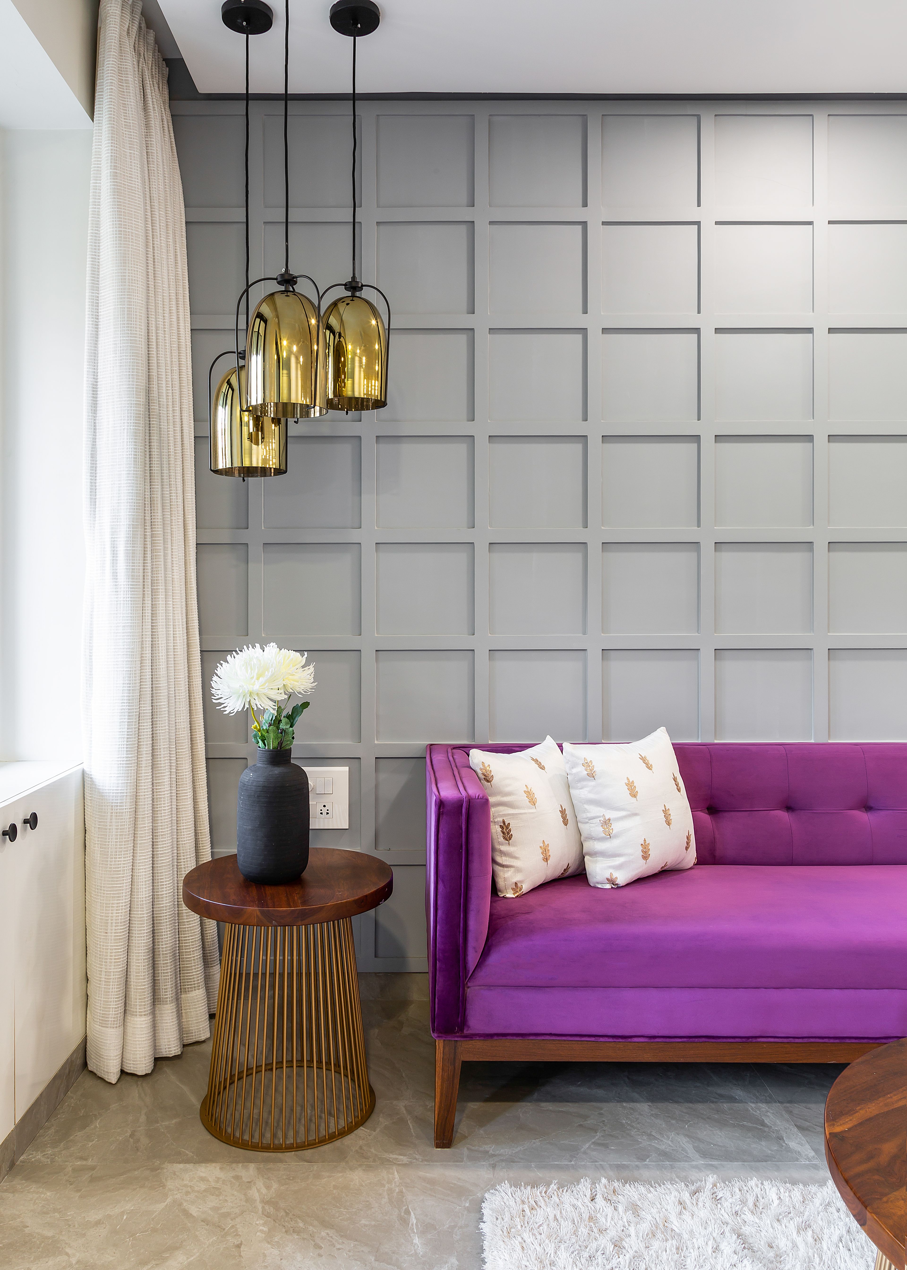 Contemporary Living Room Design – Livspace