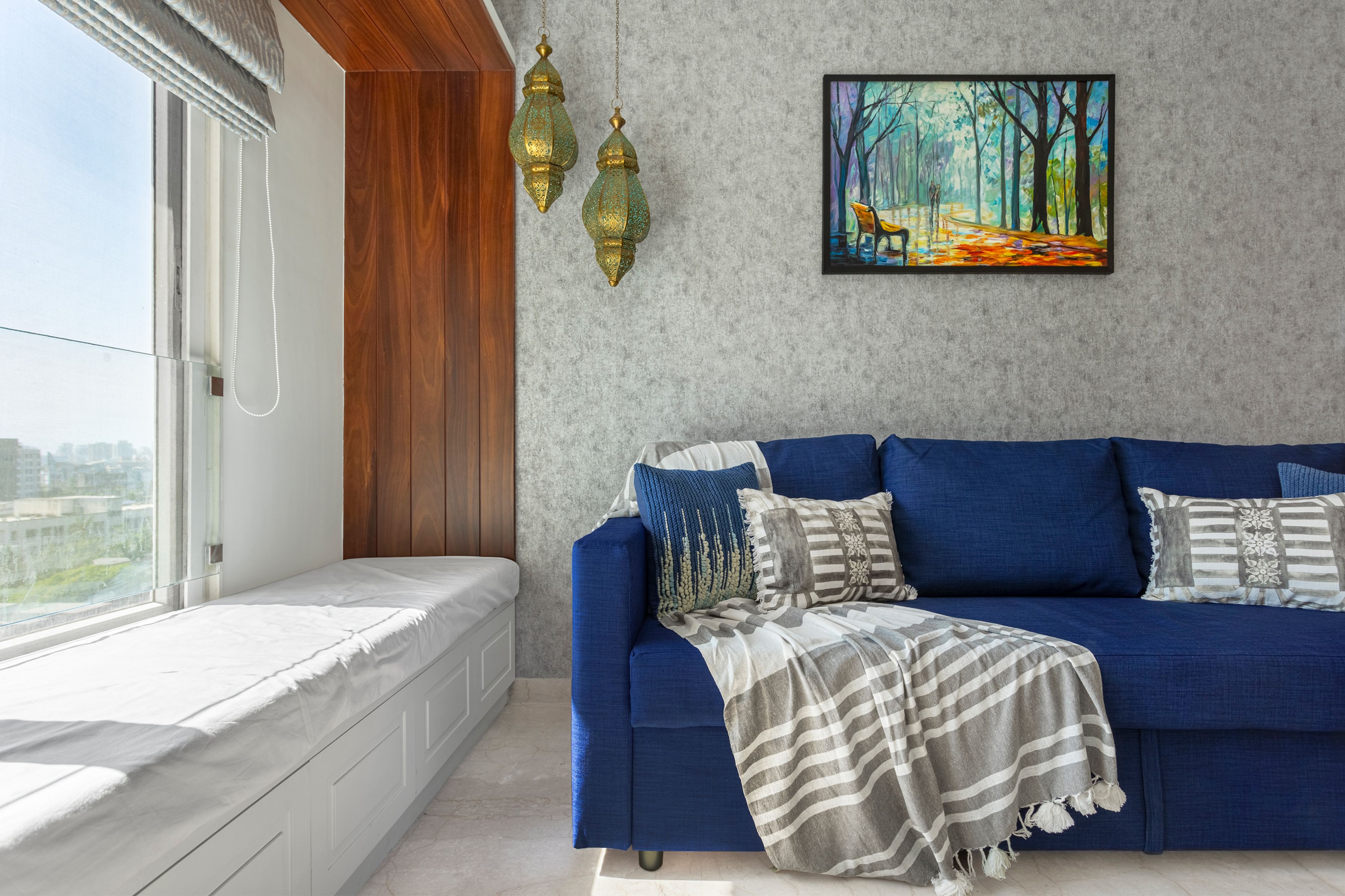 Modern Living Room Design – Livspace