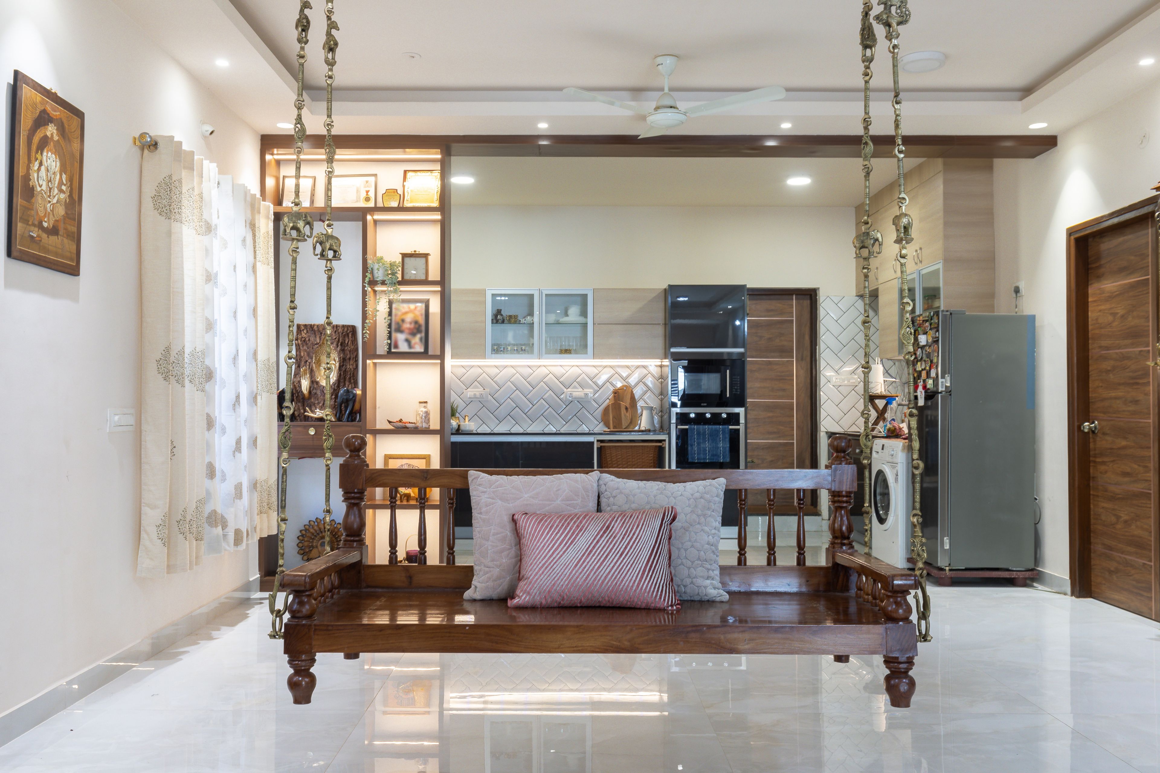 Modern Living Room - Livspace