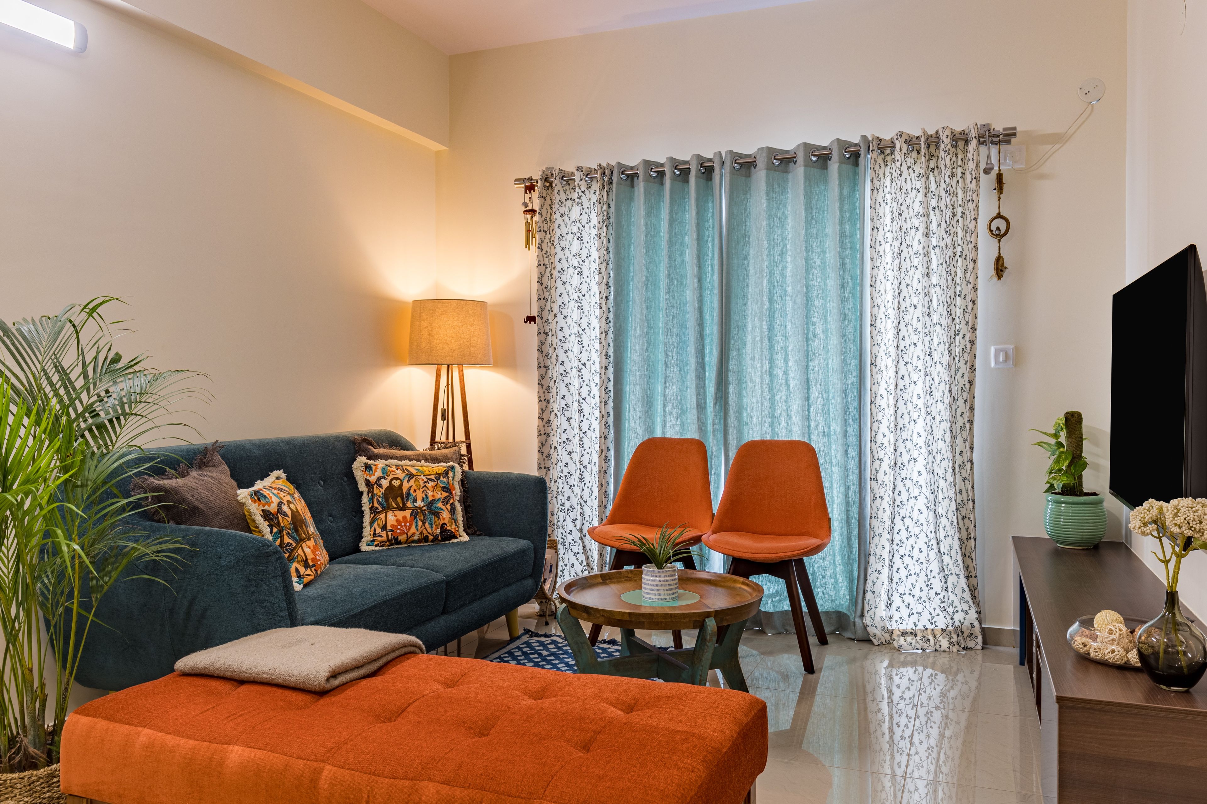 Contemporary Living Room - Livspace