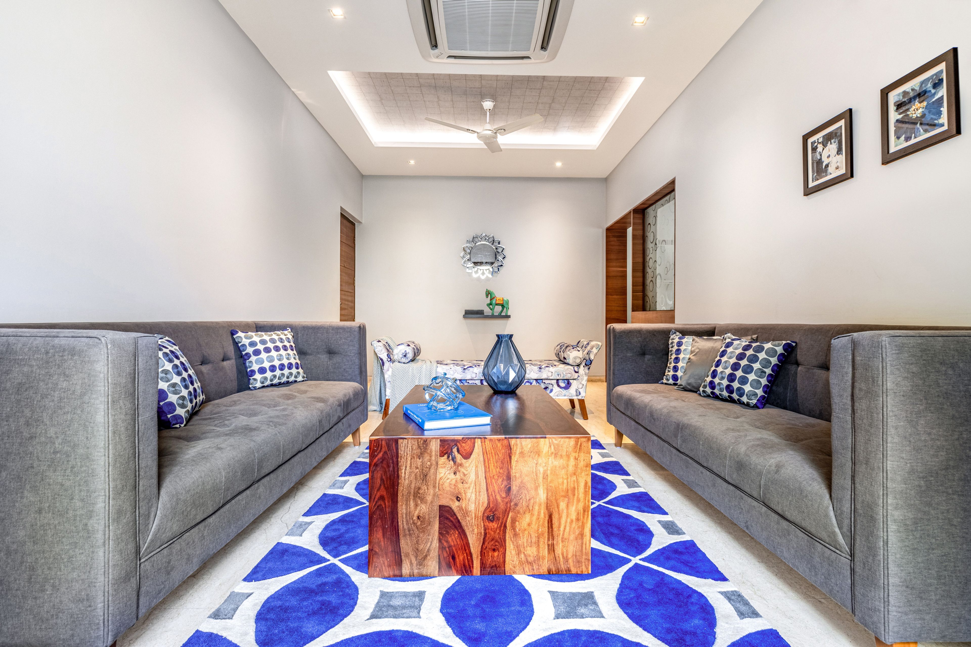 Spacious Living Room - Livspace