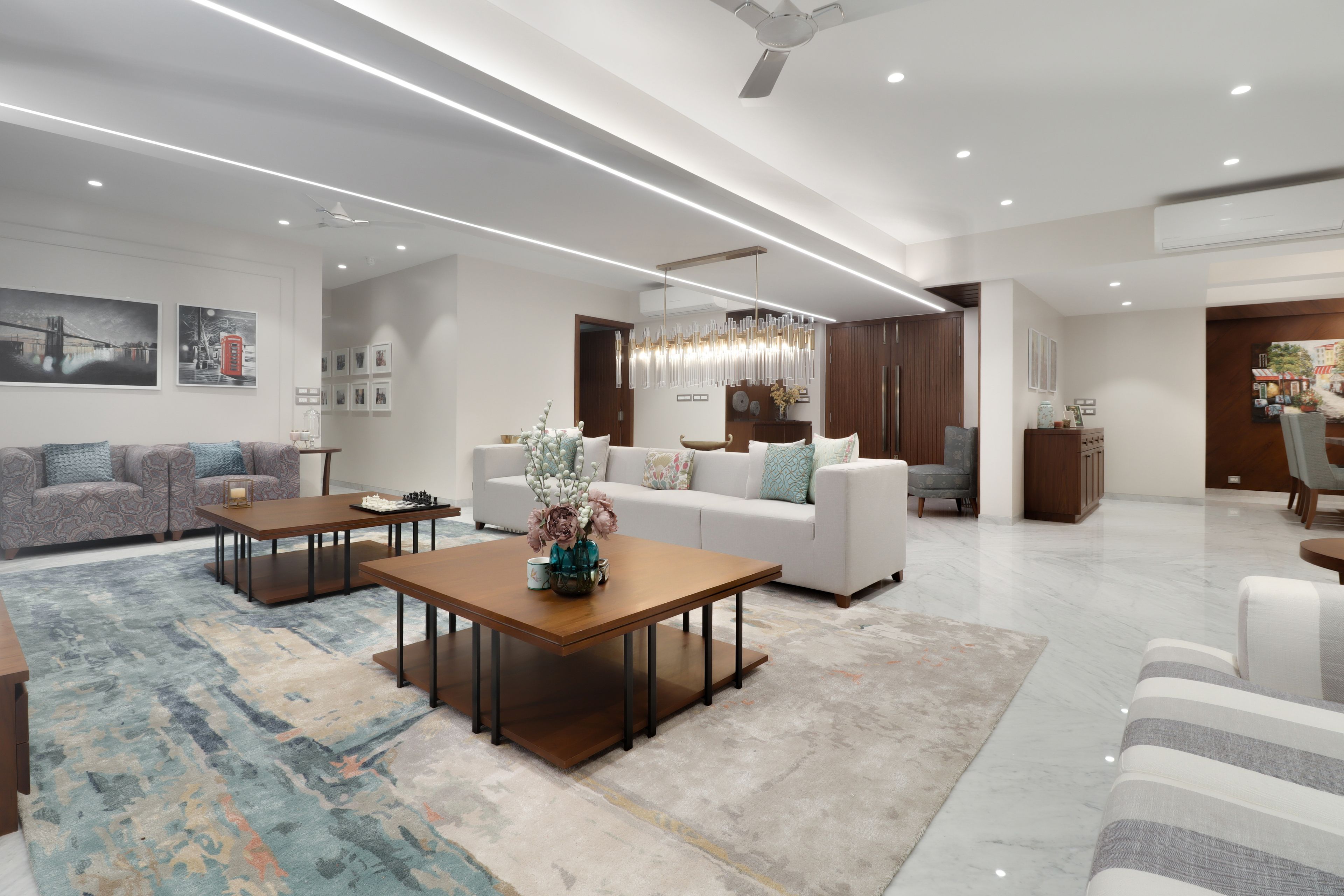 Contemporary Living Room - Livspace