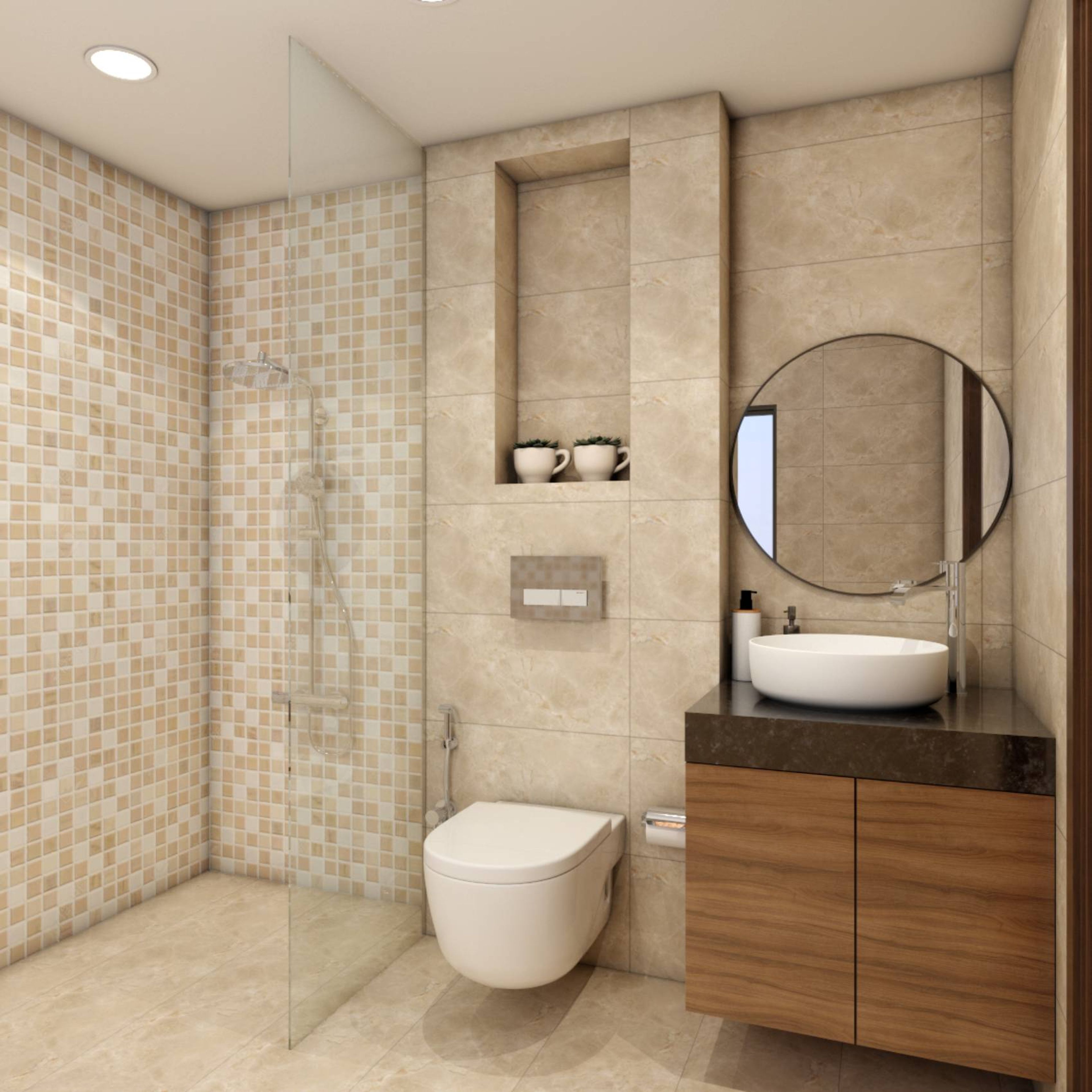 Modern Bathroom Design - Livspace