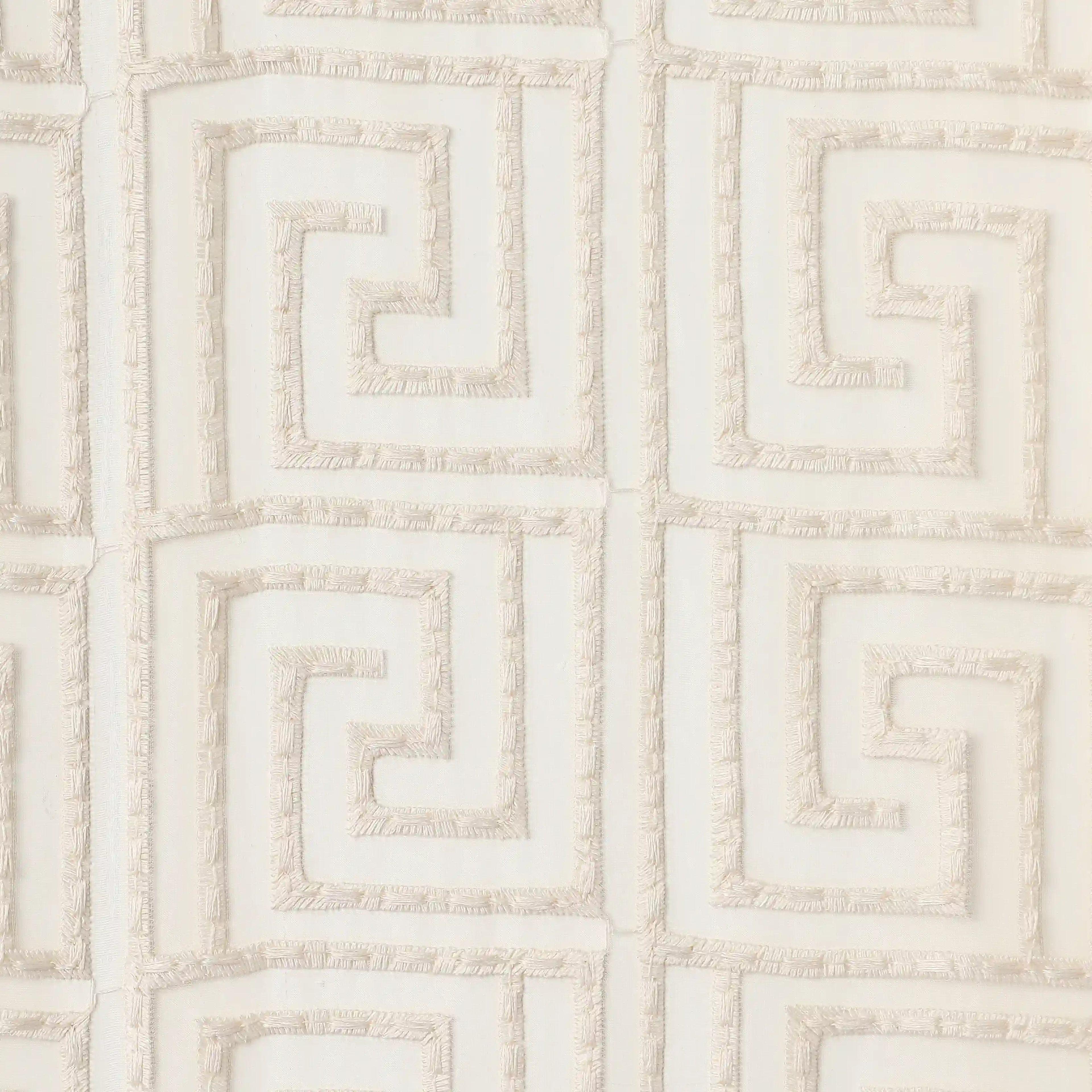 Velina Set of 2 Embroidered Sheer Readymade Curtains | Modern Maze