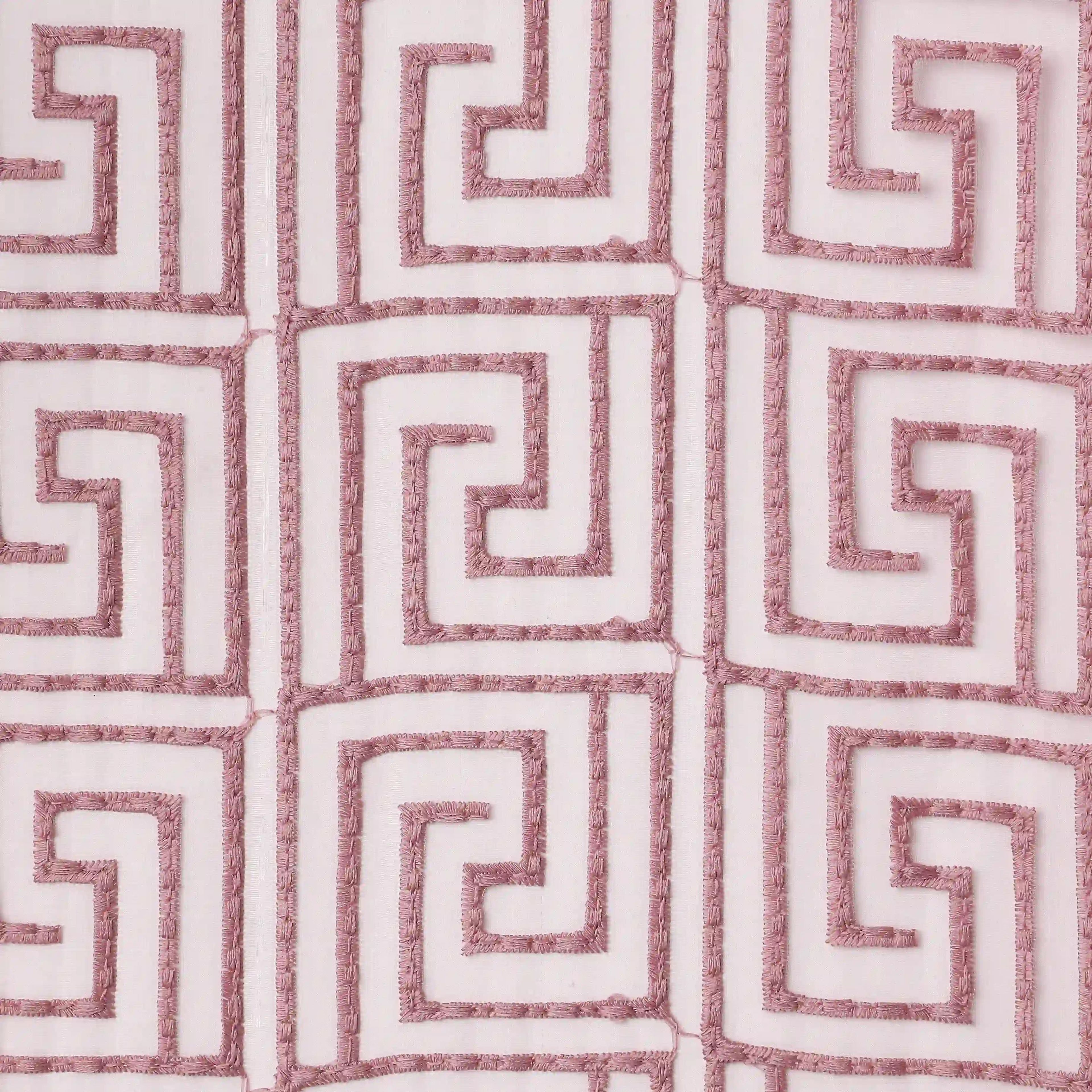 Velina Set of 2 Embroidered Sheer Readymade Curtains | Modern Maze