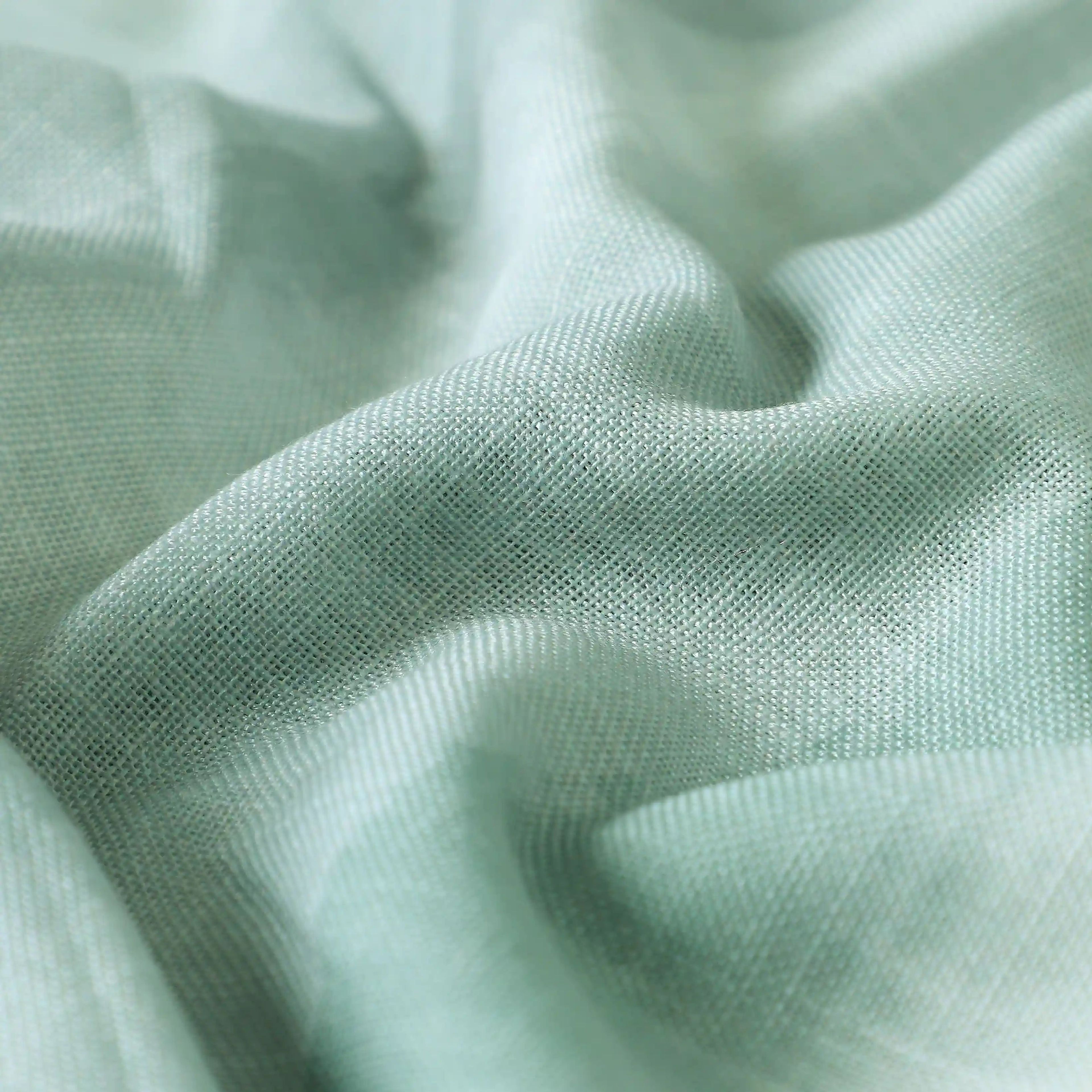 Meriga Set of 2 Sheer Readymade Curtains | Ethereal Waves