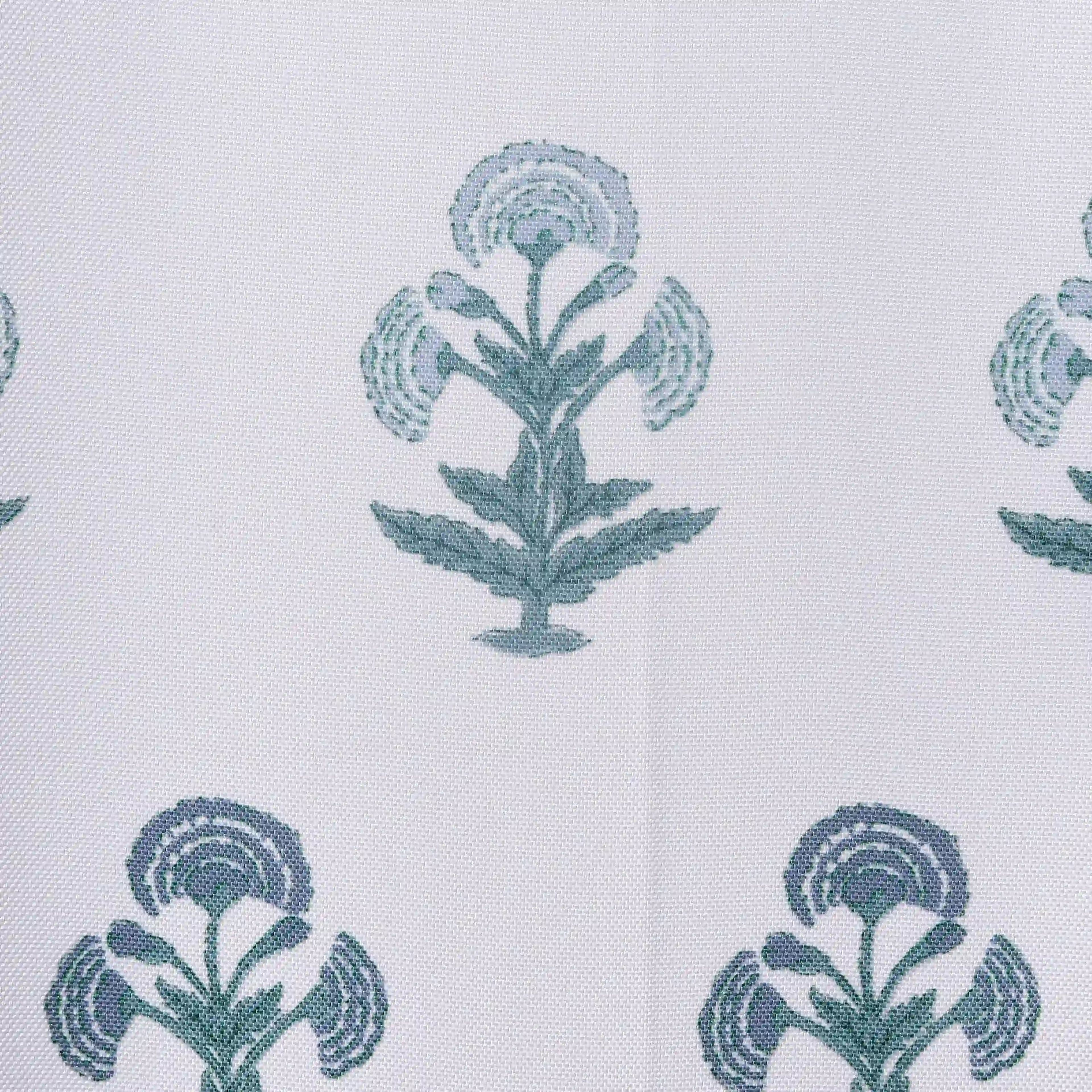 Chippa Lane Set of 2 Printed Readymade Curtains | Jaipur Echo