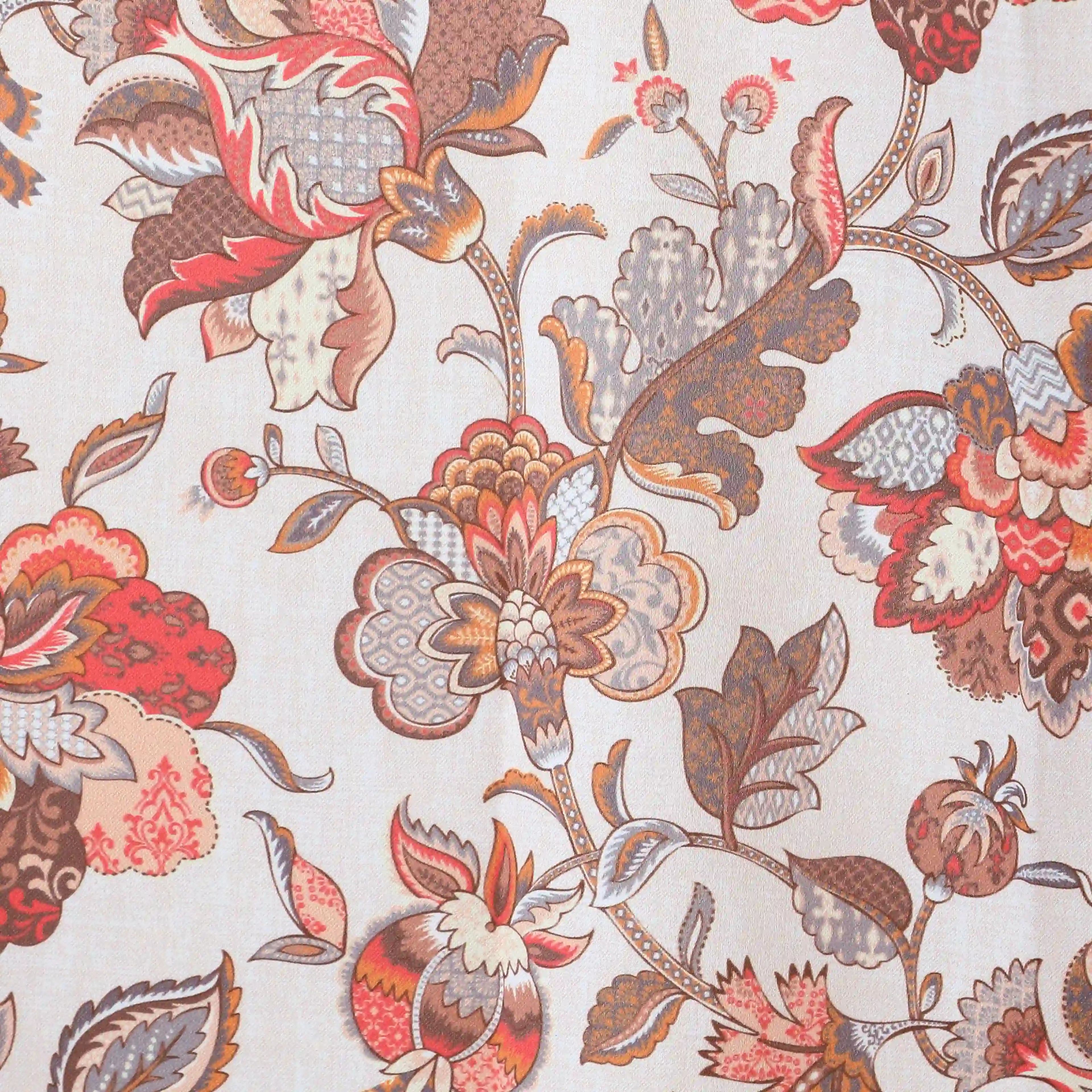 Bloomshire Classic Set of 2 Printed Readymade Curtains | Classic Chintz