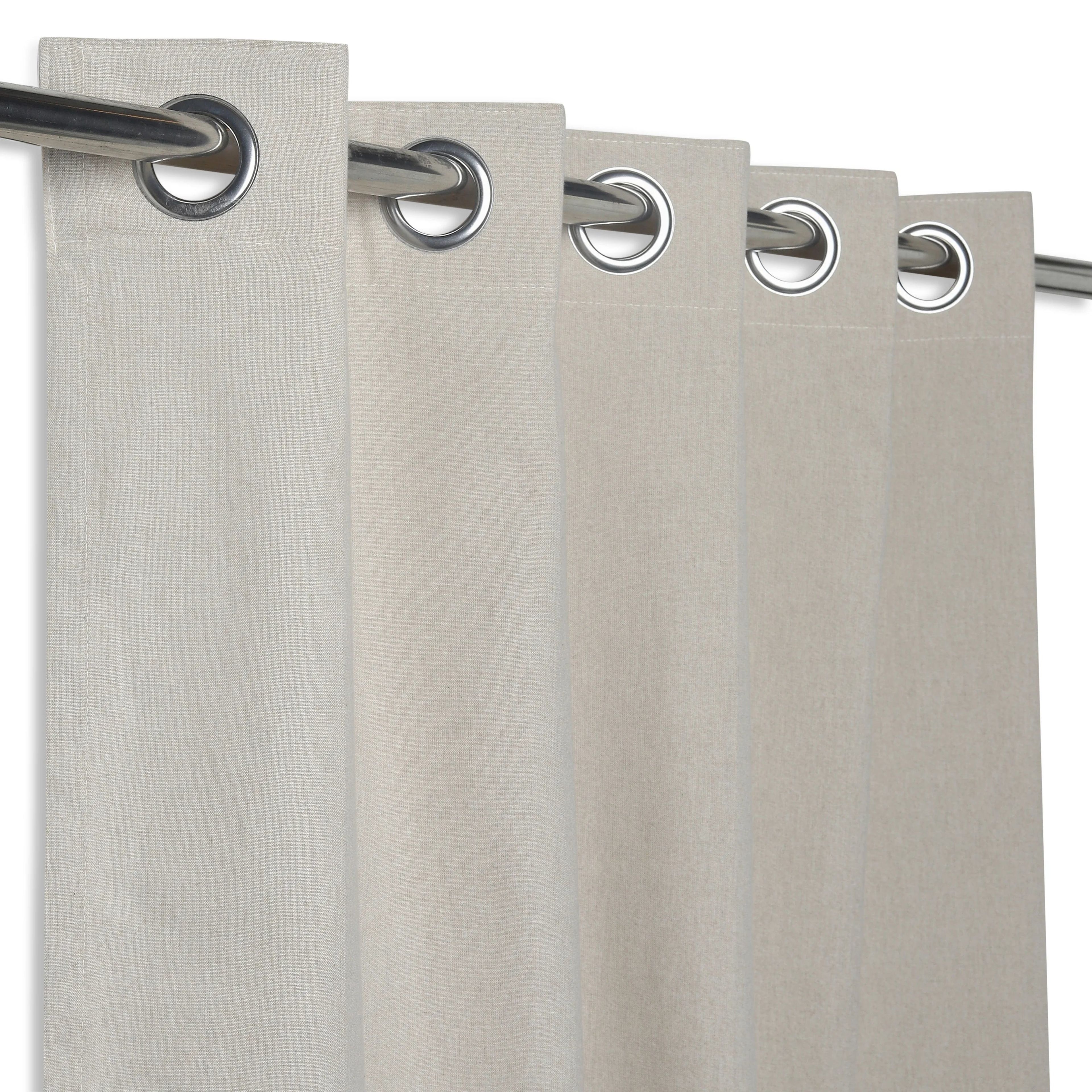 Pelushe Set of 2 100% Cotton Solid Readymade Curtains | Everyday Hues