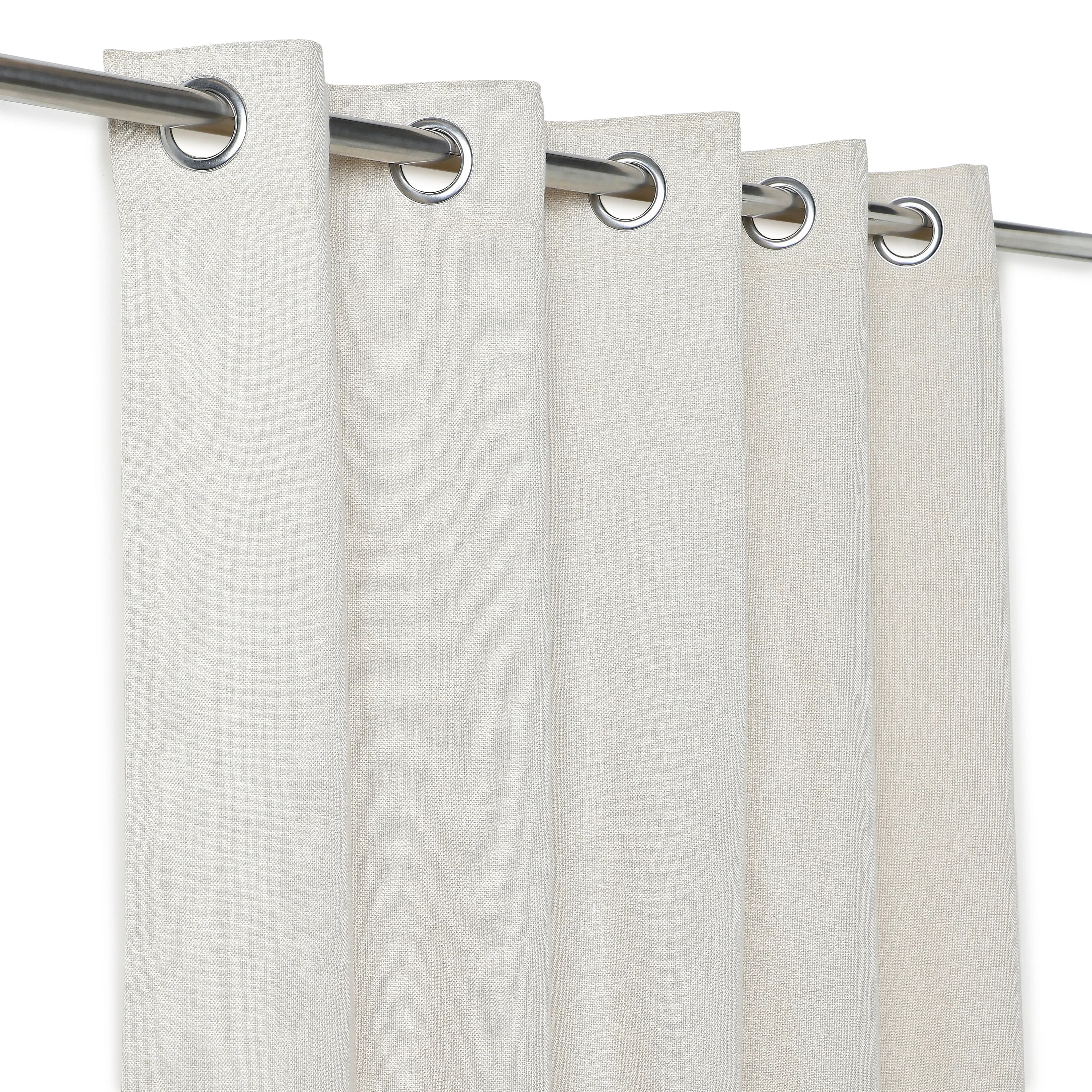 Paleto Set of 2 Solid Readymade Curtains | Earthen Hues