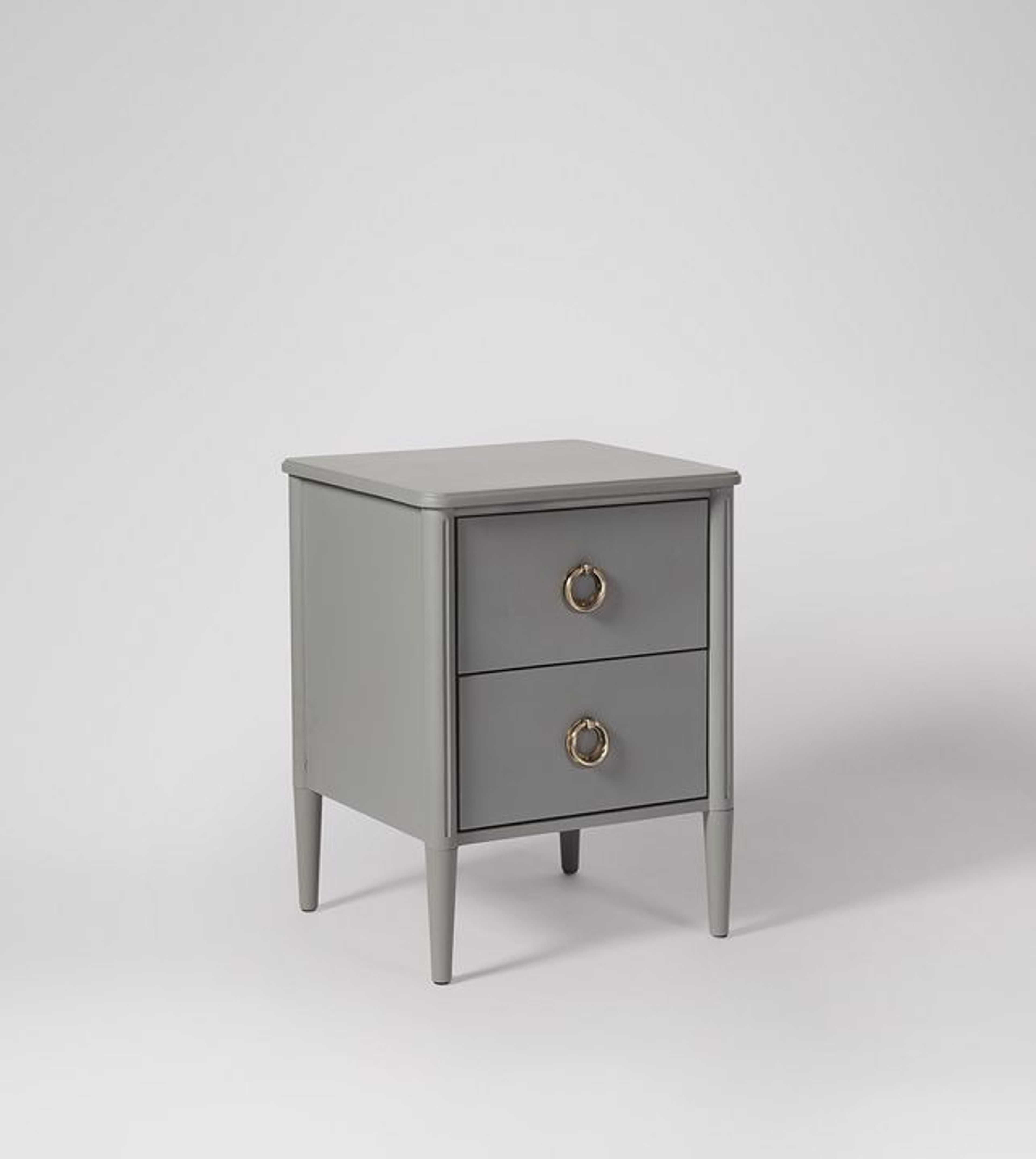 Grey Cape Bedside Table