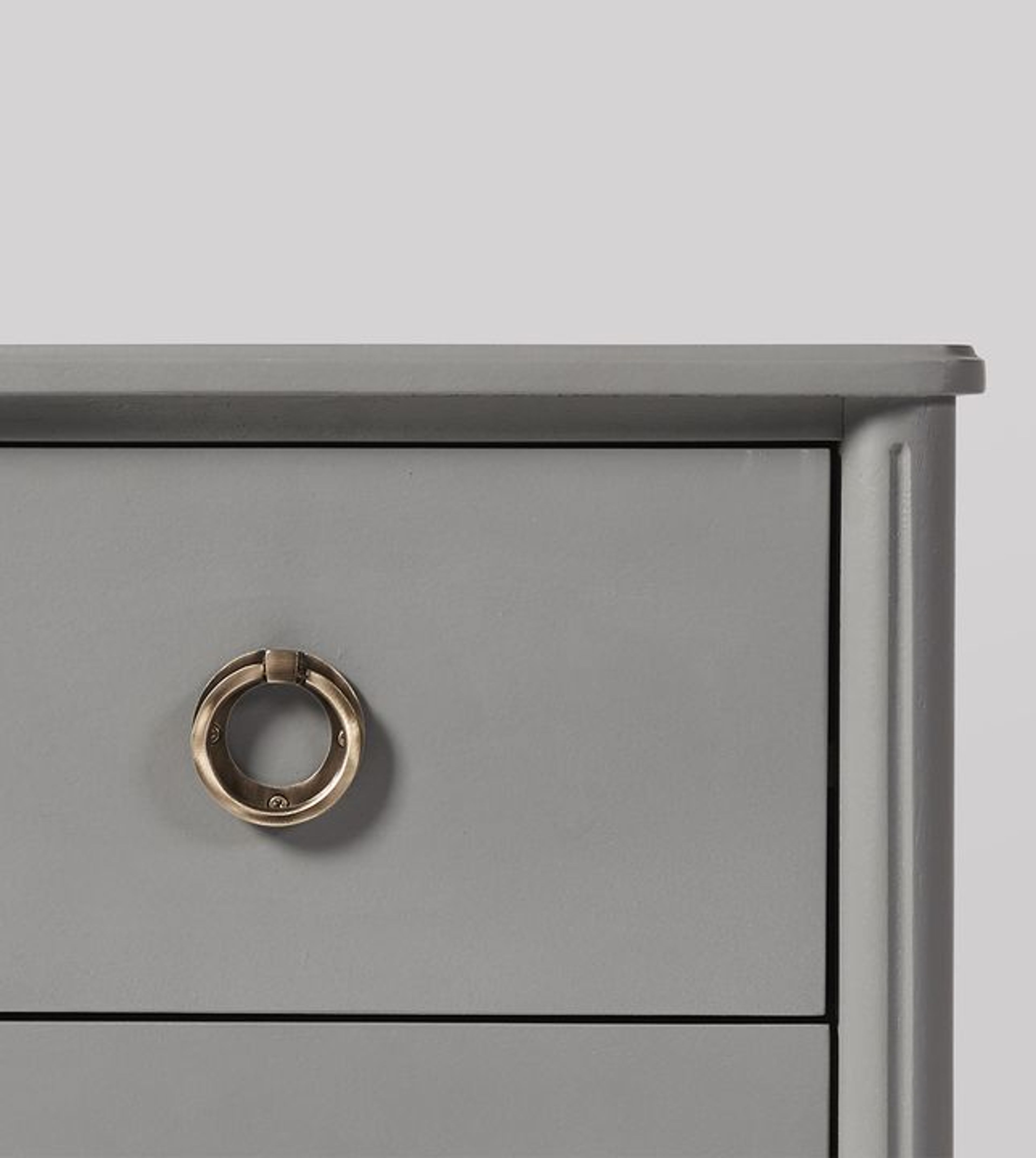Grey Cape Bedside Table