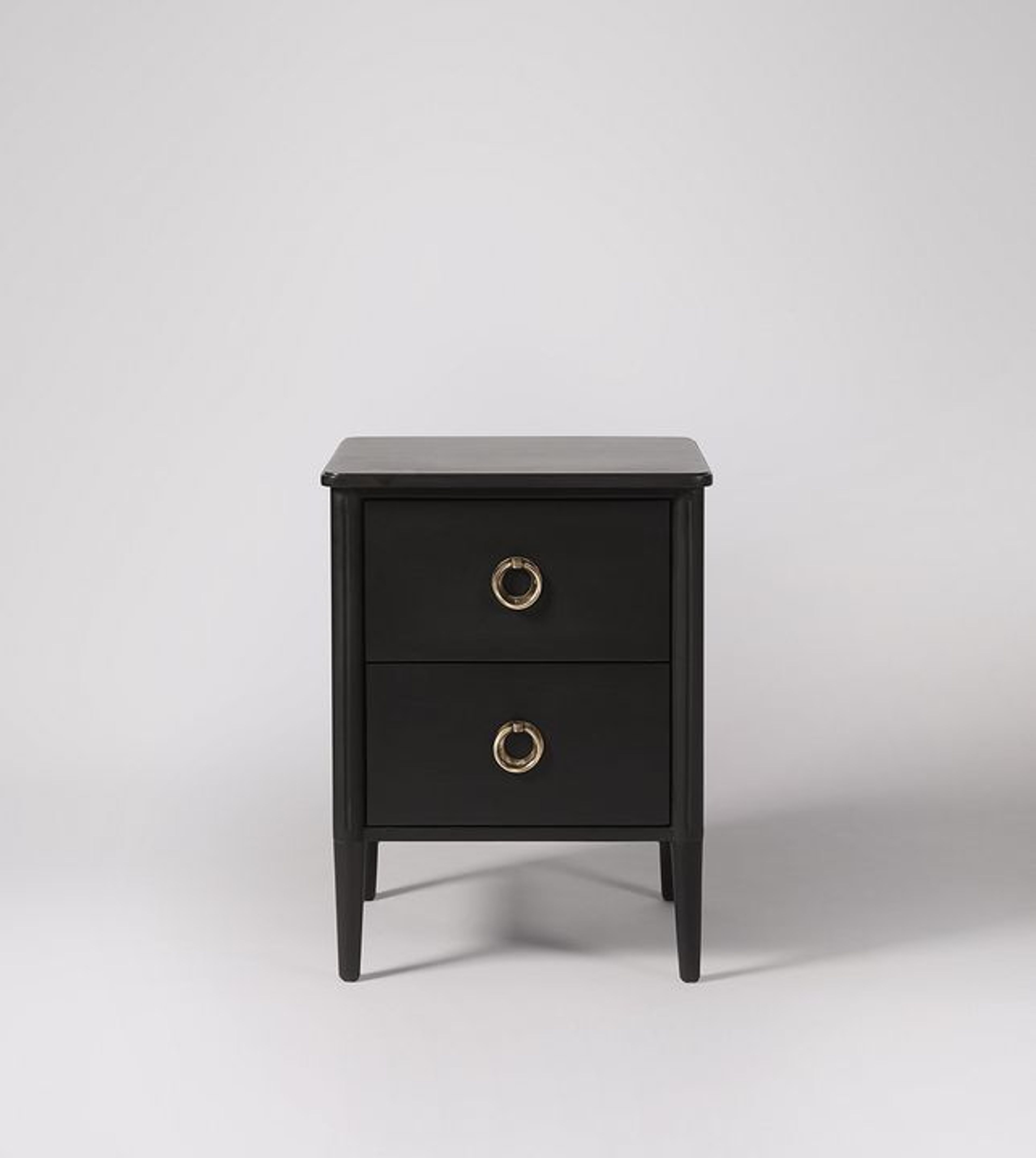 Black Cape Bedside Table