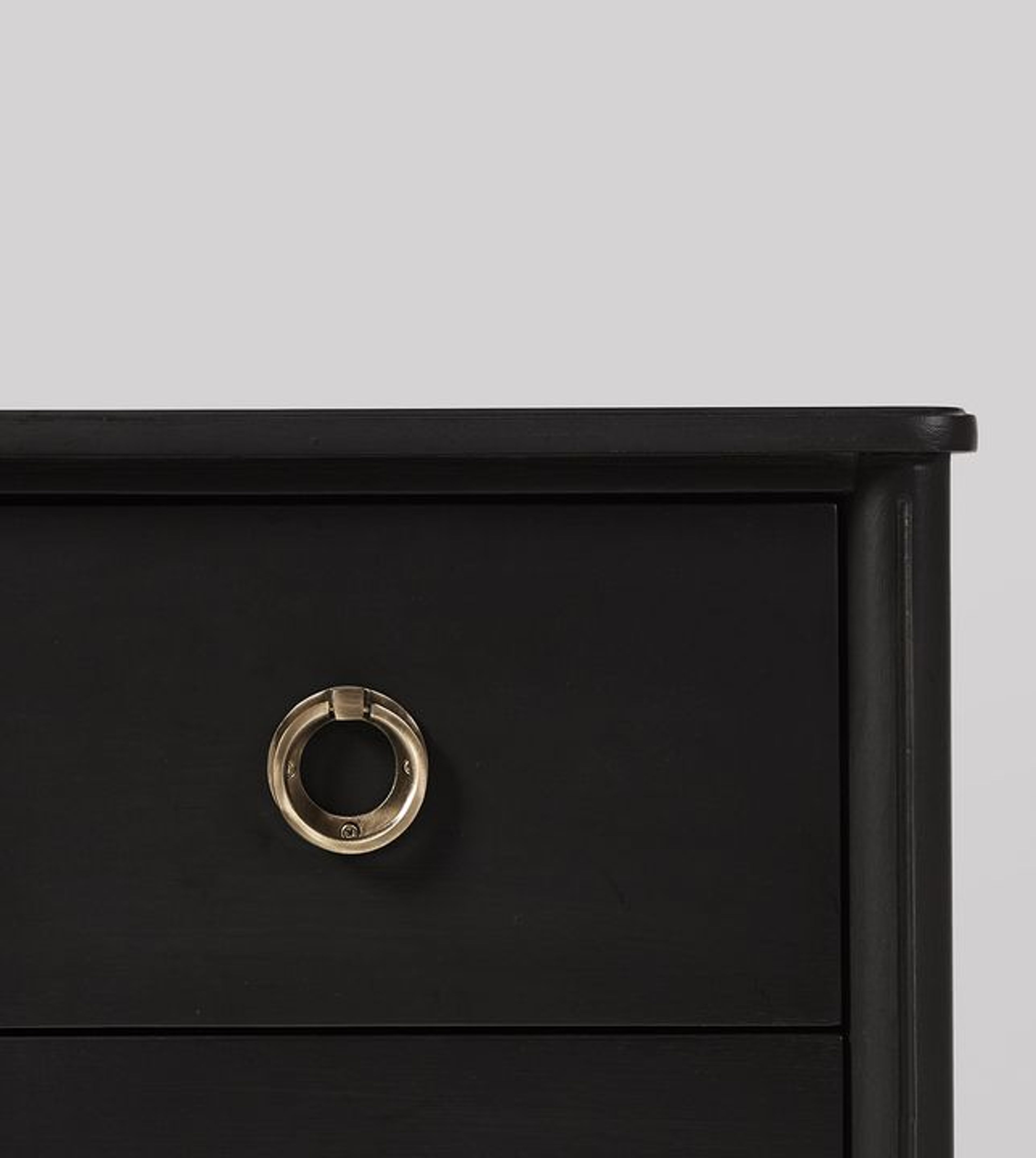Black Cape Bedside Table