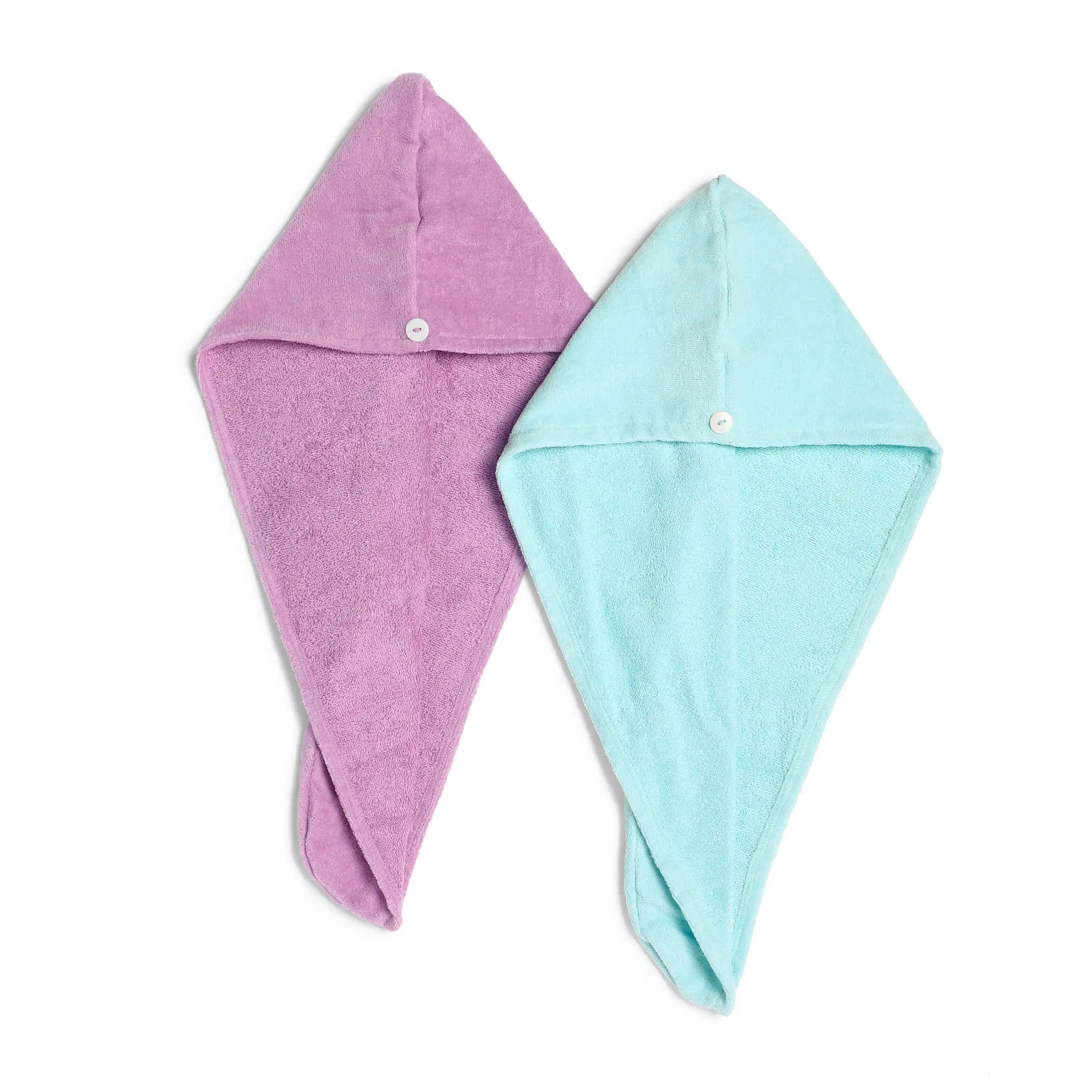 Paleto | Everyday Essentials Absorbent Cotton Head Wraps | Set of 2