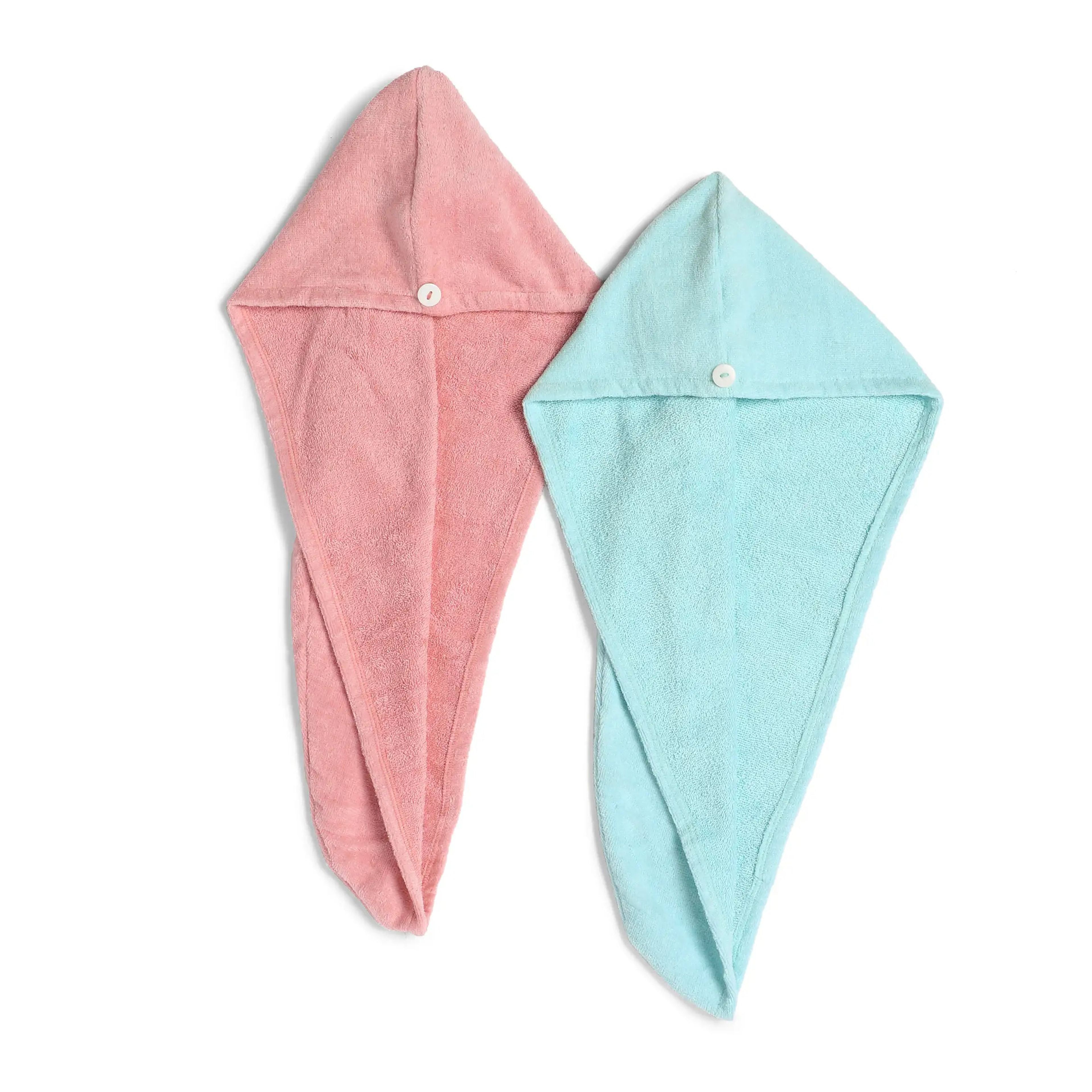 Paleto | Everyday Essentials Absorbent Cotton Head Wraps | Set of 2
