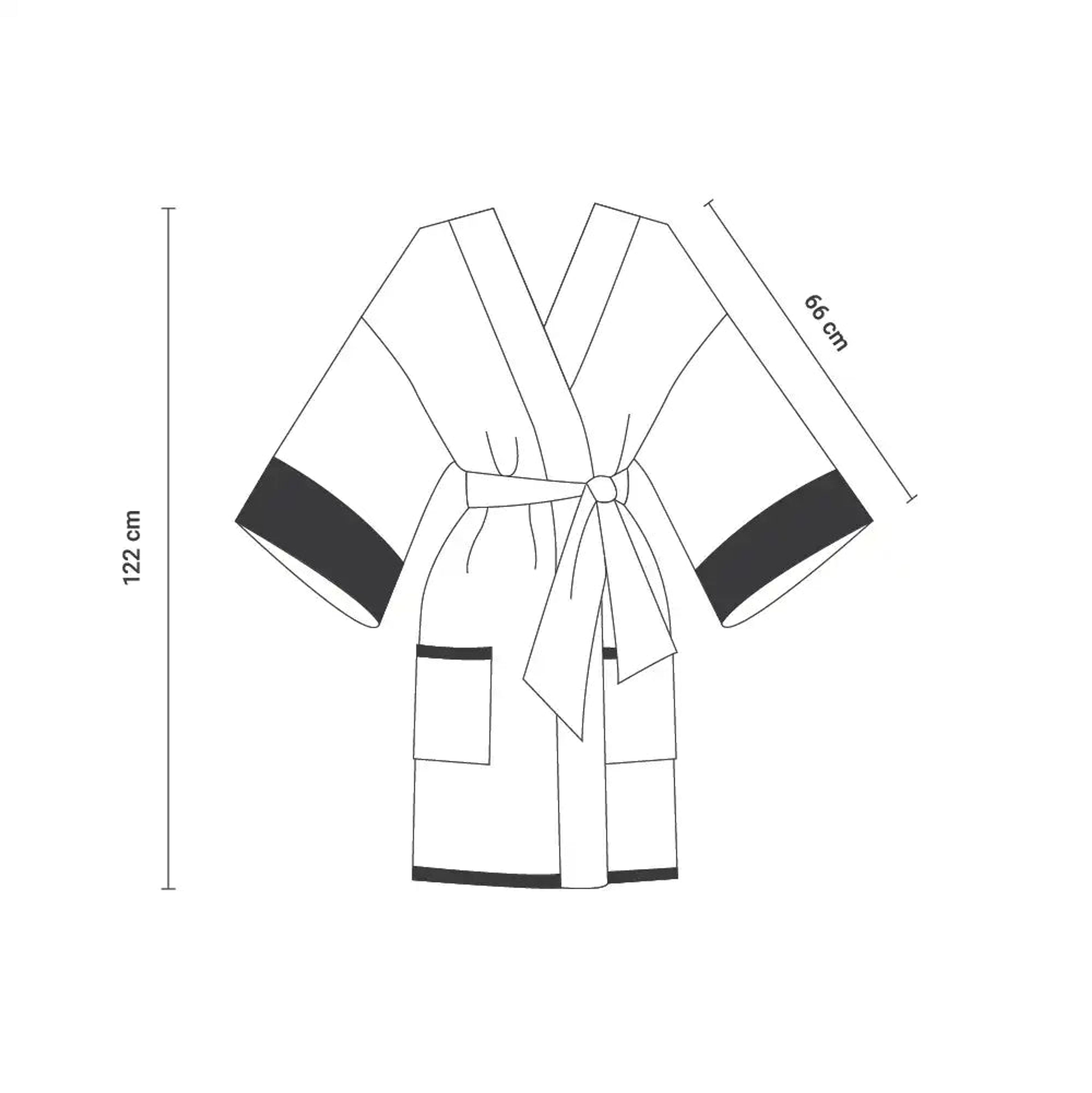 De Jacquard | Super Absorbent & Luxurious Bathrobe | With Decorative Jacquard Collar & Cuff