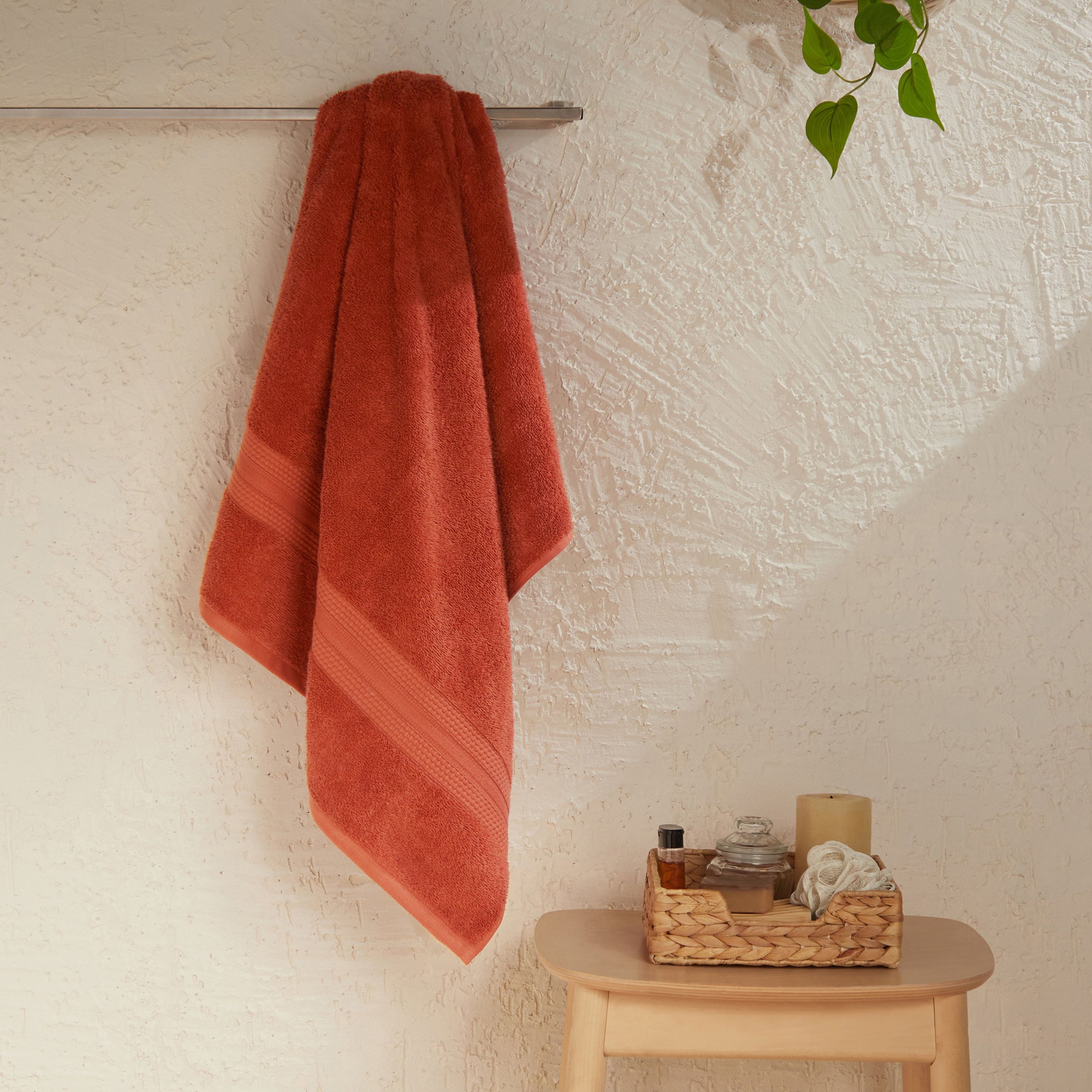 Paleto | Everyday Essentials Absorbent Ring Spun Cotton 12 Piece Terry Towel Set | Set of Bath, Hand & Face Towels