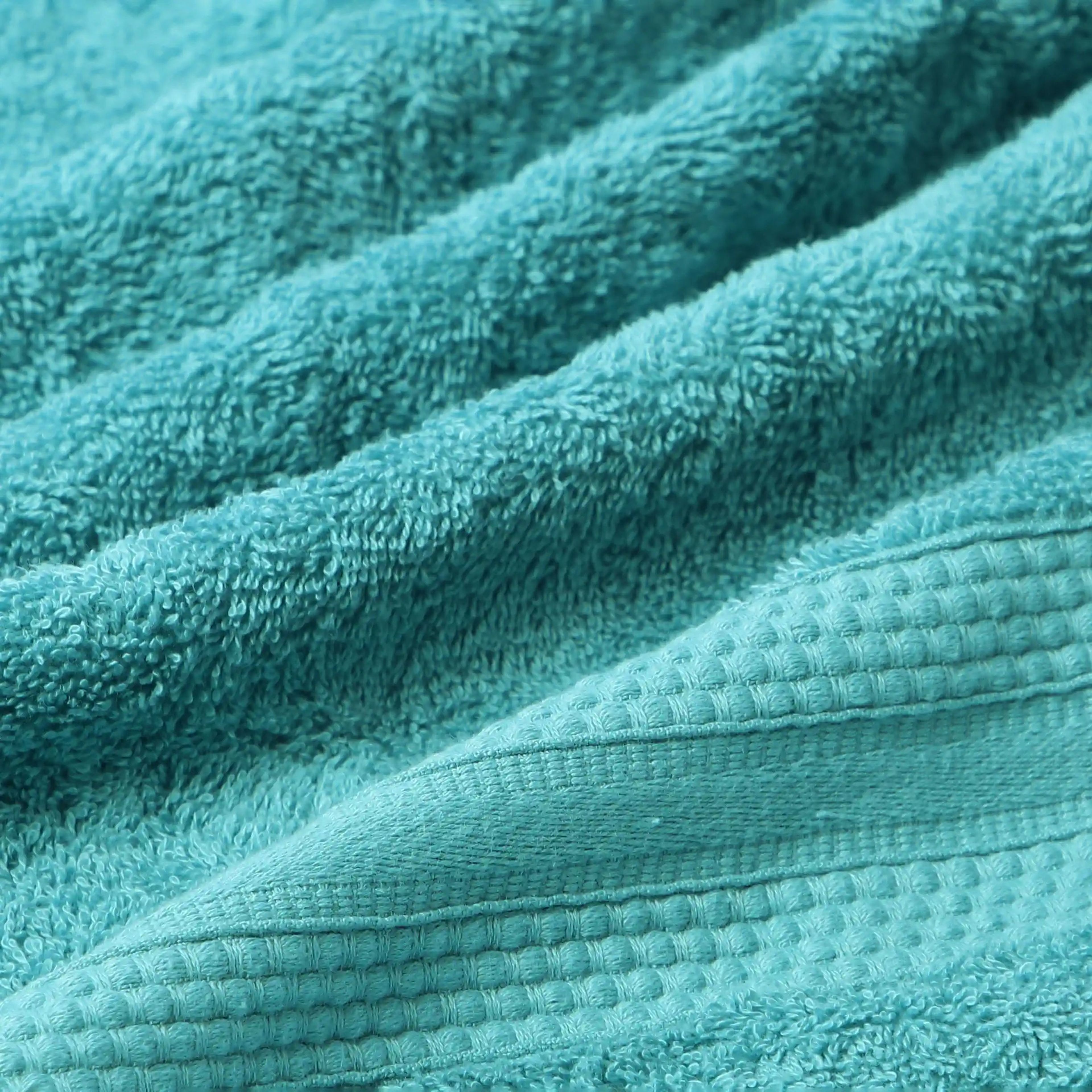 Paleto | Everyday Essentials Absorbent Ring Spun Cotton 12 Piece Terry Towel Set | Set of Bath, Hand & Face Towels