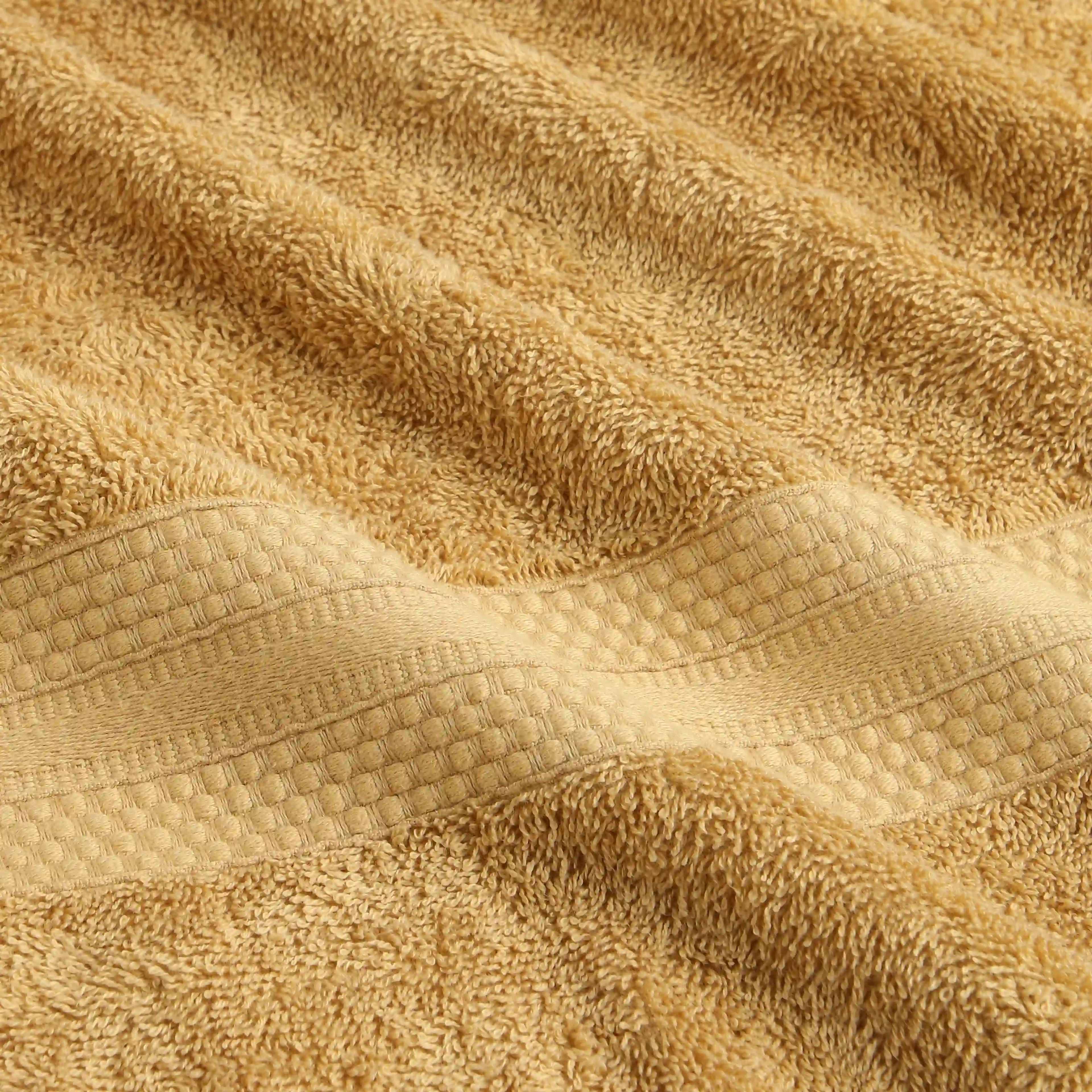 Paleto | Everyday Essentials Absorbent Ring Spun Cotton 8 Piece Terry Towel Set | Set of Bath, Hand & Face Towels