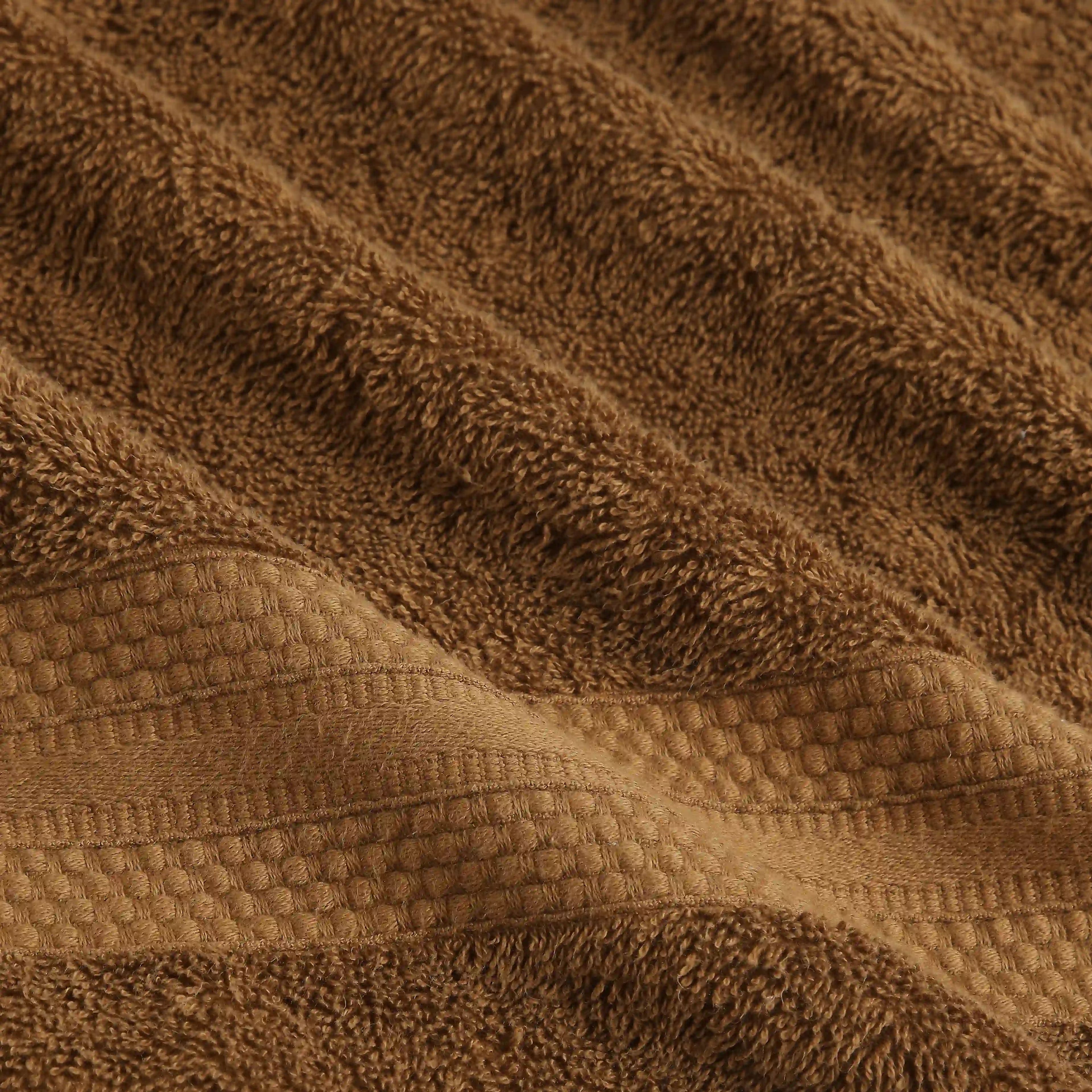 Paleto | Everyday Essentials Absorbent Ring Spun Cotton 6 Piece Terry Towel Set | Set of Bath, Hand & Face Towels