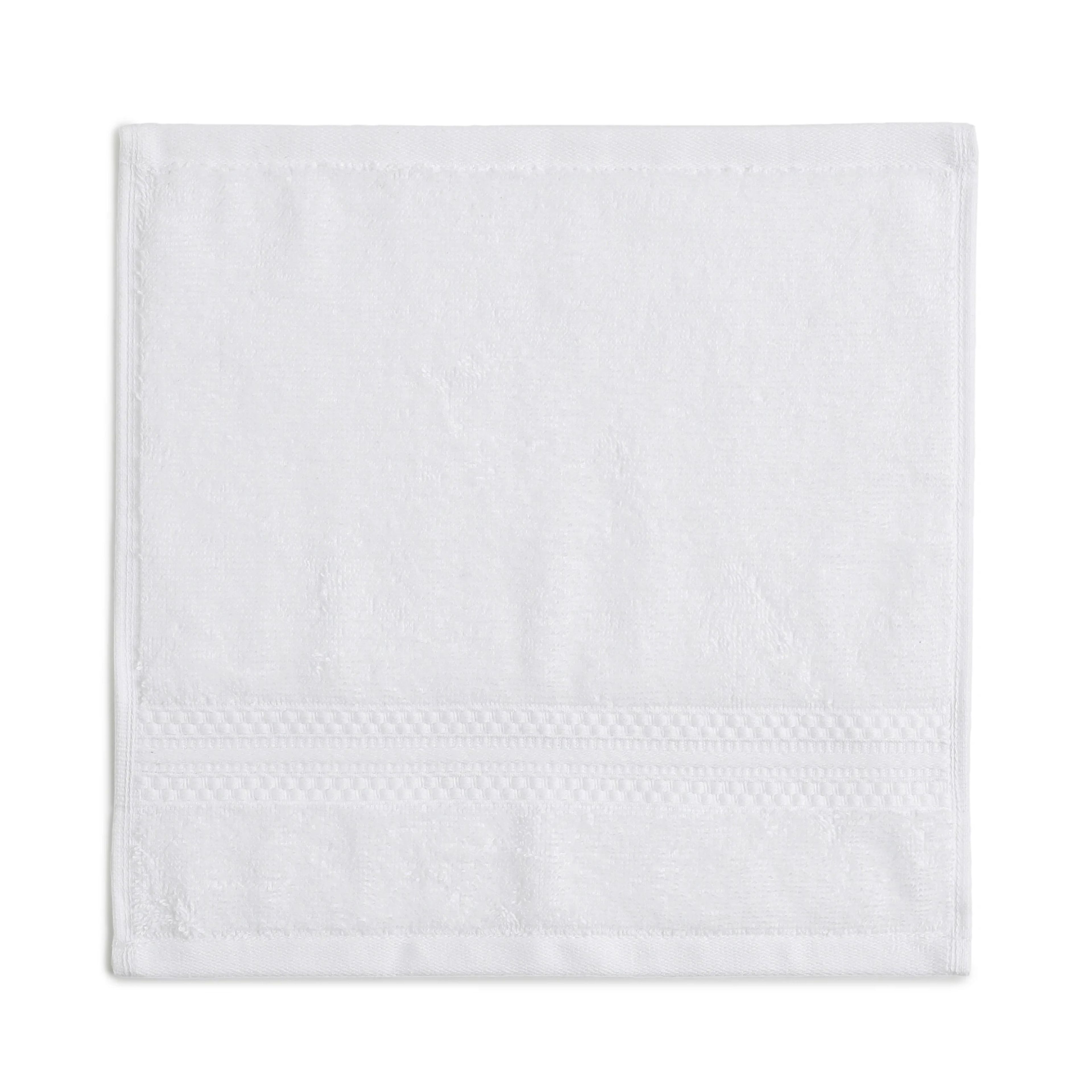 Paleto | Everyday Essentials Absorbent Ring Spun Cotton Terry Face Towels | Set of 4