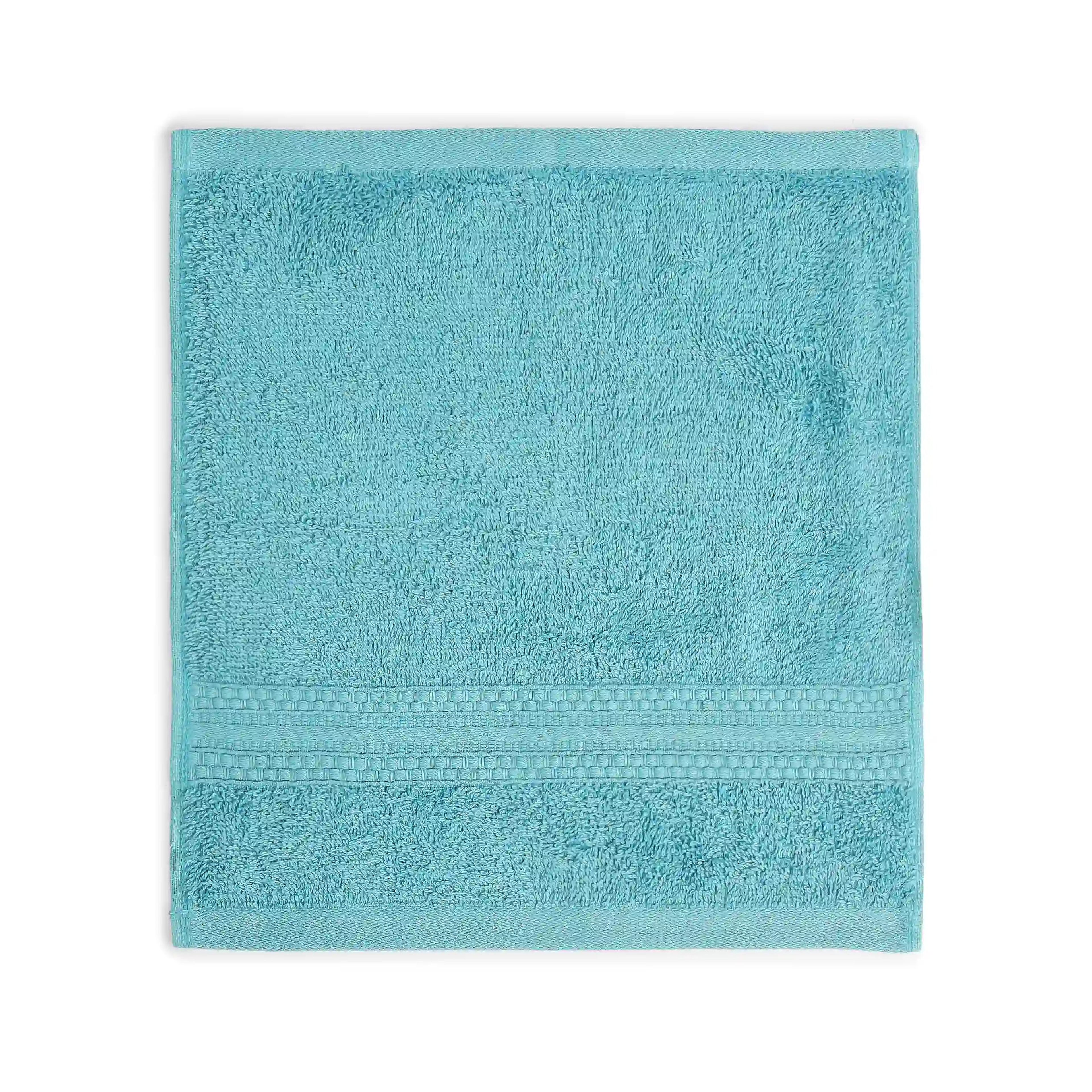 Paleto | Everyday Essentials Absorbent Ring Spun Cotton Terry Face Towels | Set of 4