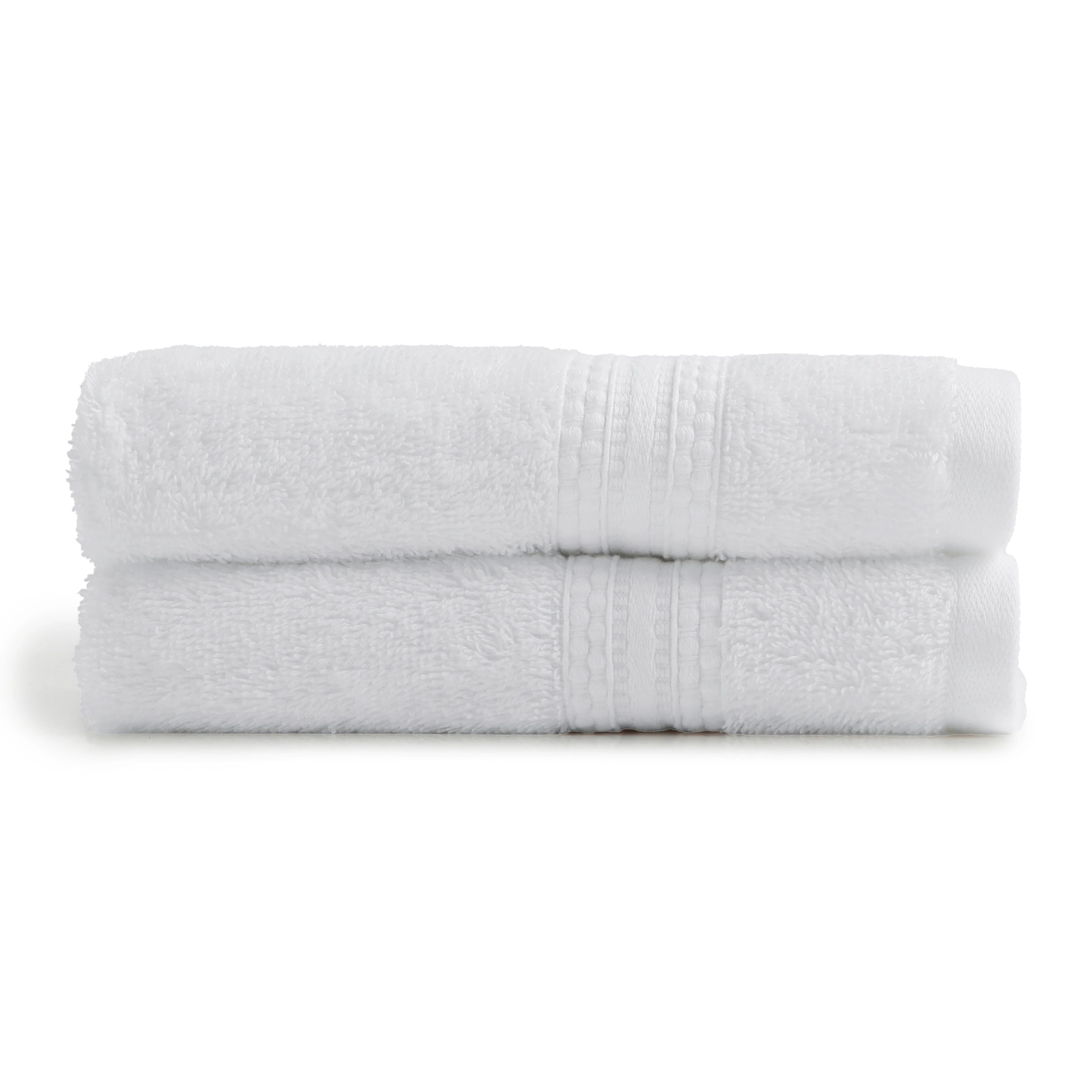 Paleto | Everyday Essentials Absorbent Ring Spun Cotton Terry Hand Towels | Set of 2