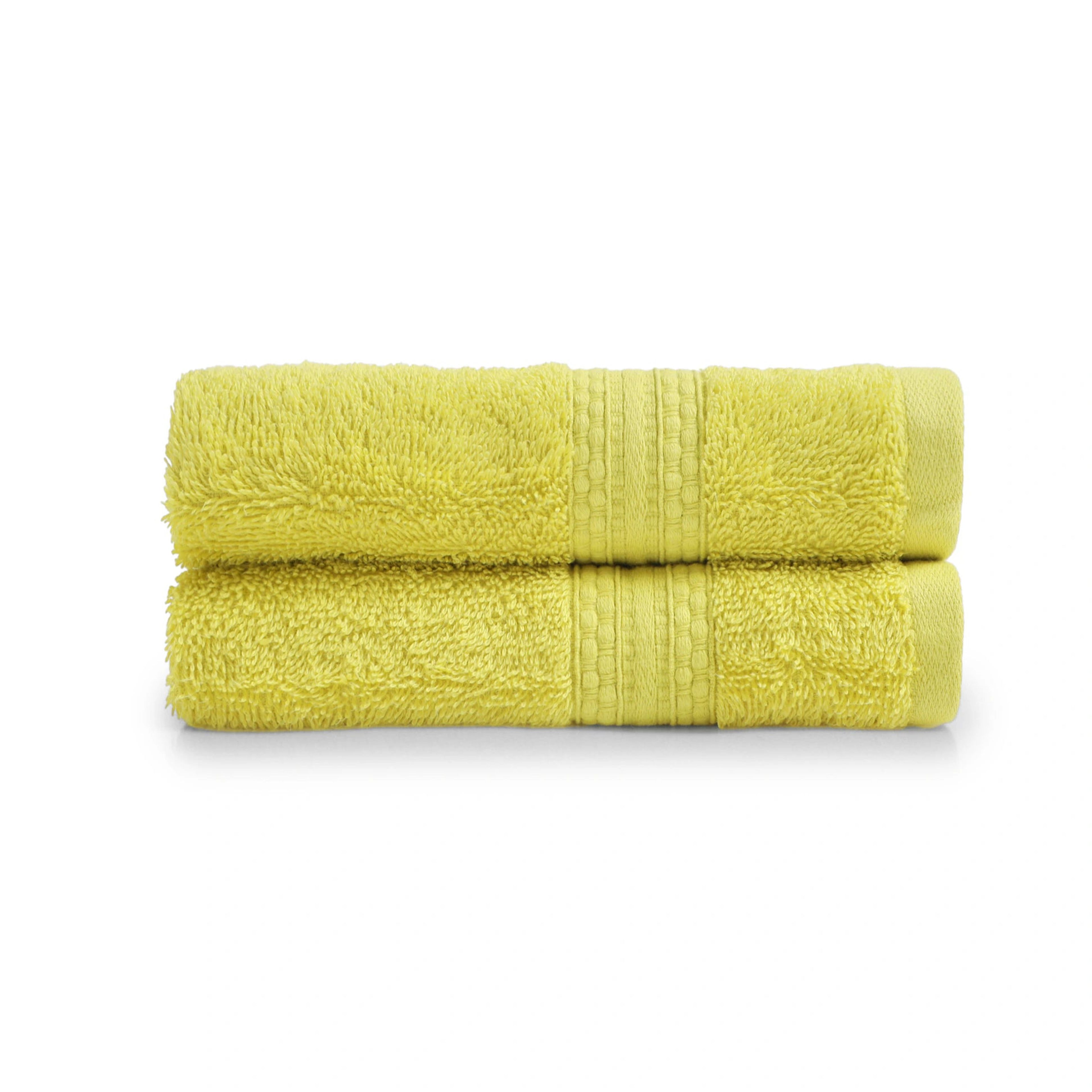 Paleto | Everyday Essentials Absorbent Ring Spun Cotton Terry Hand Towels | Set of 2
