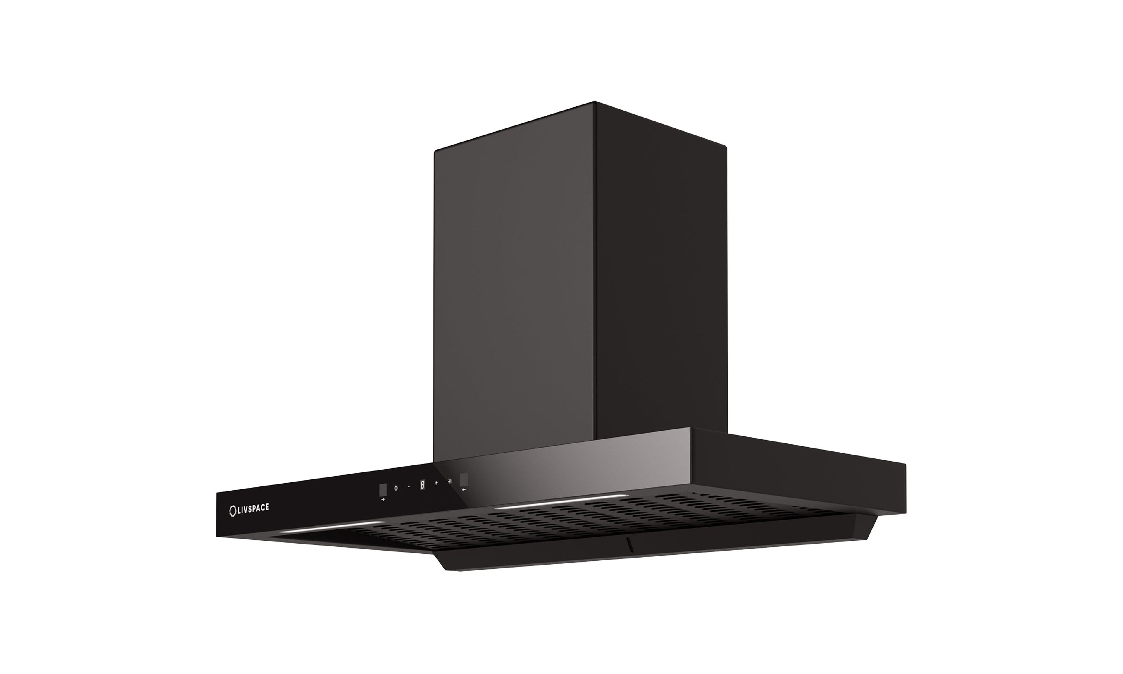 Optima by Livspace AutoClean T Shape chimney 900mm size 1200m3/h suction power (Ducted) | Optima CH T 90