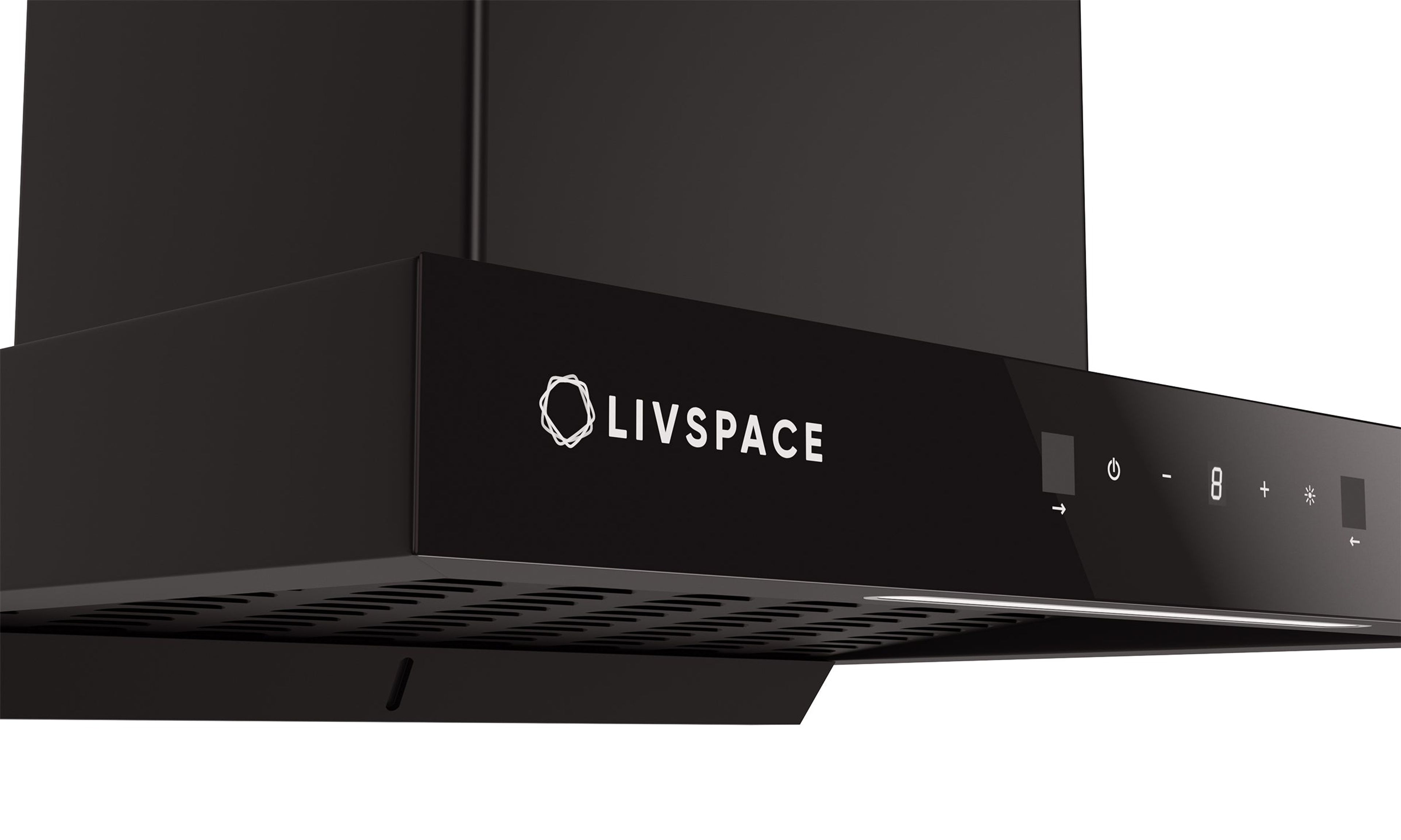 Optima by Livspace AutoClean T Shape chimney 600mm size 1200m3/h suction power (Ducted) | Optima CH T 60