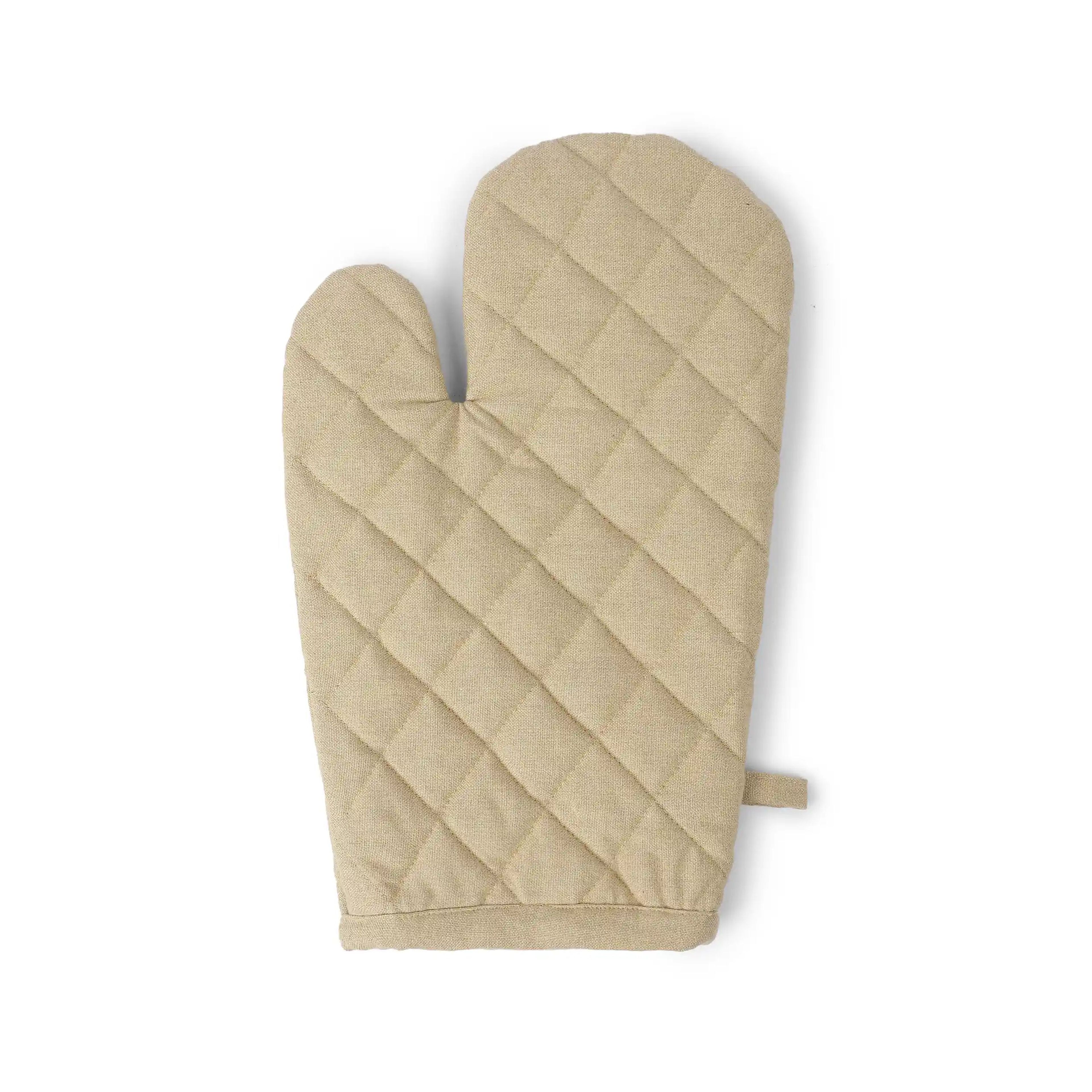 Kaleida | Countryside Charm Easy to Maintain Quilted Oven Mitts | Designed for Protection | Set of 2