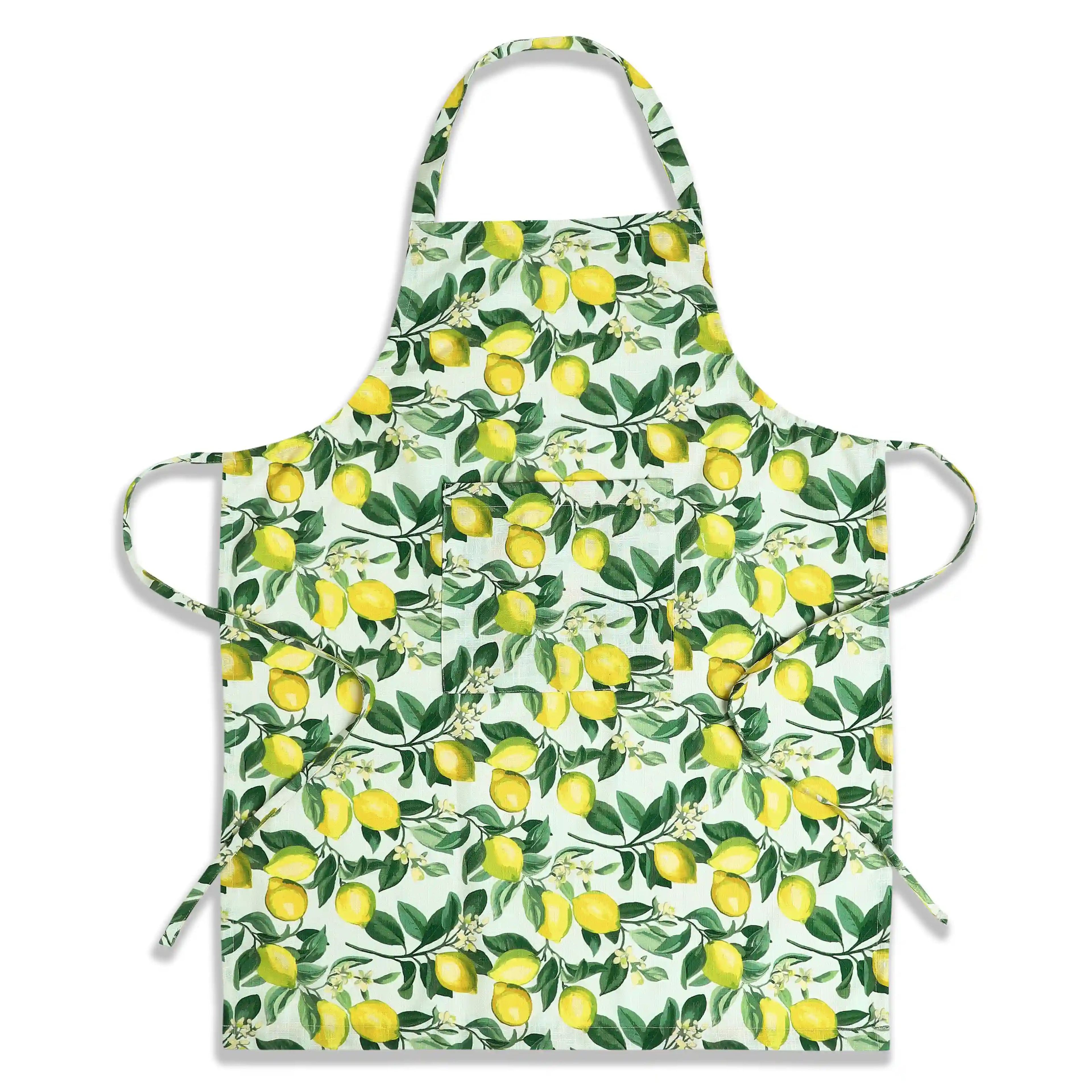 Nonna's Home | Tuscan Inspired Stylish & Easy to Maintain Apron | Designed with Functional Pockets