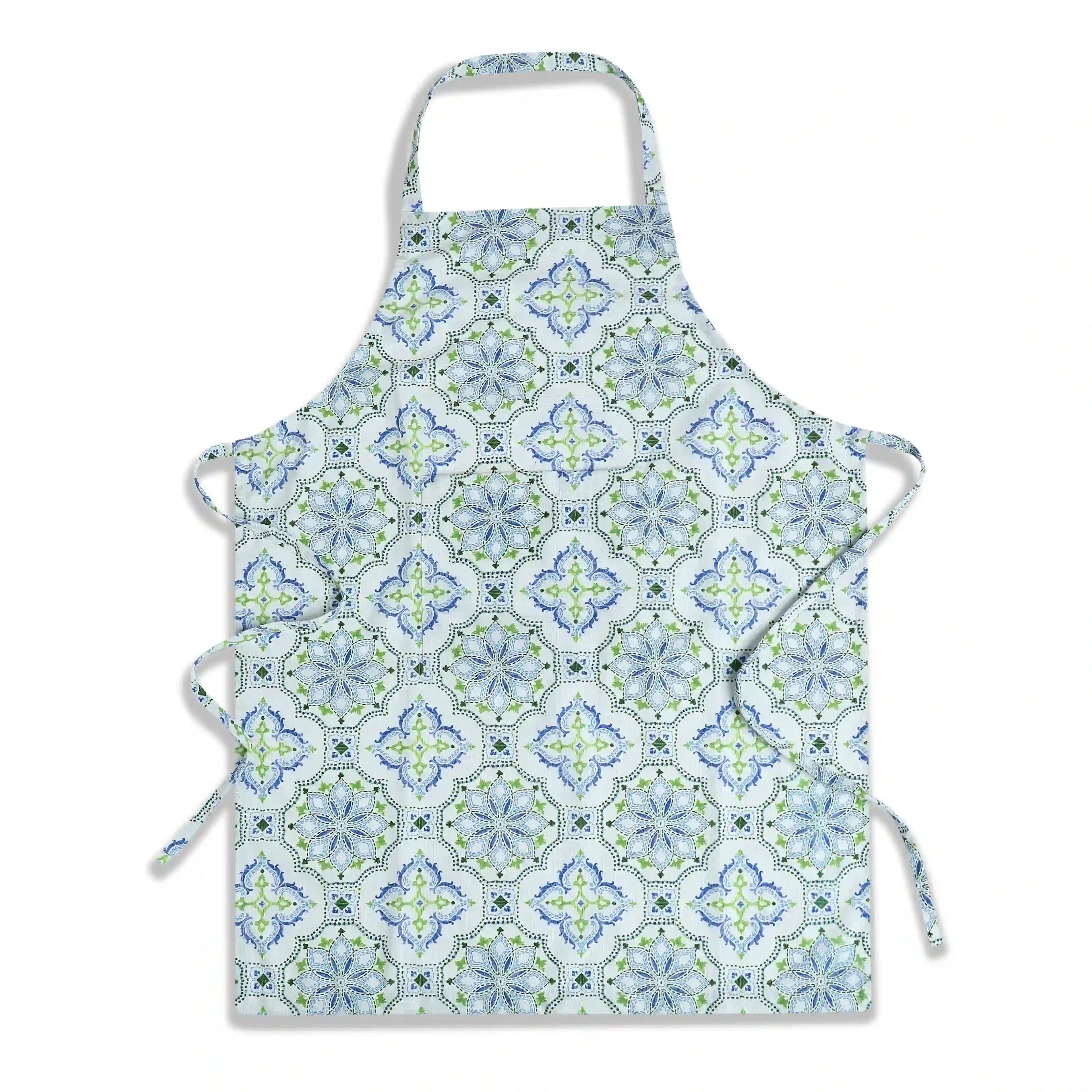 Nonna's Home | Tuscan Inspired Stylish & Easy to Maintain Apron | Designed with Functional Pockets