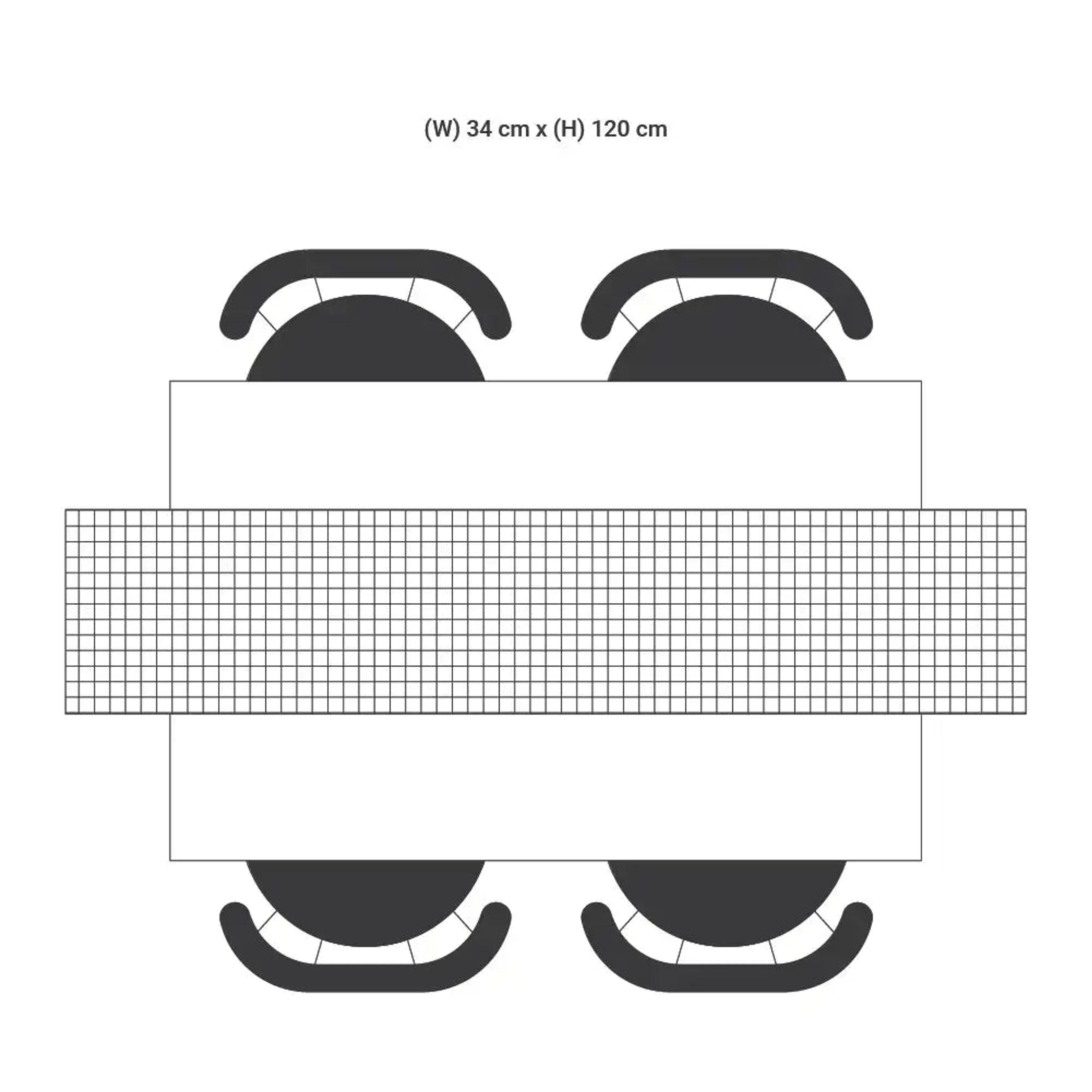 Adonare Printed Table Runner