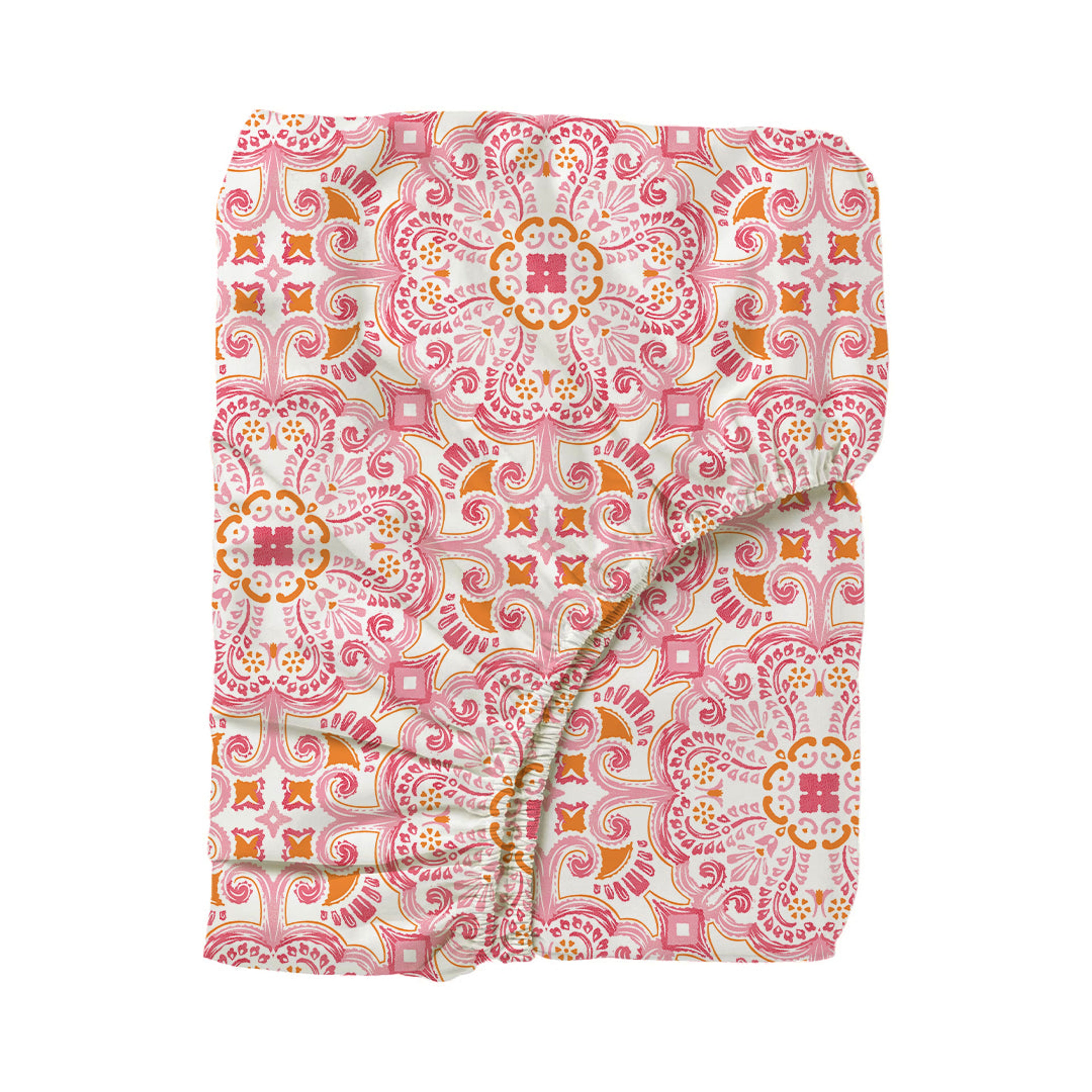 Pure Nest Printed Fitted Sheet Set