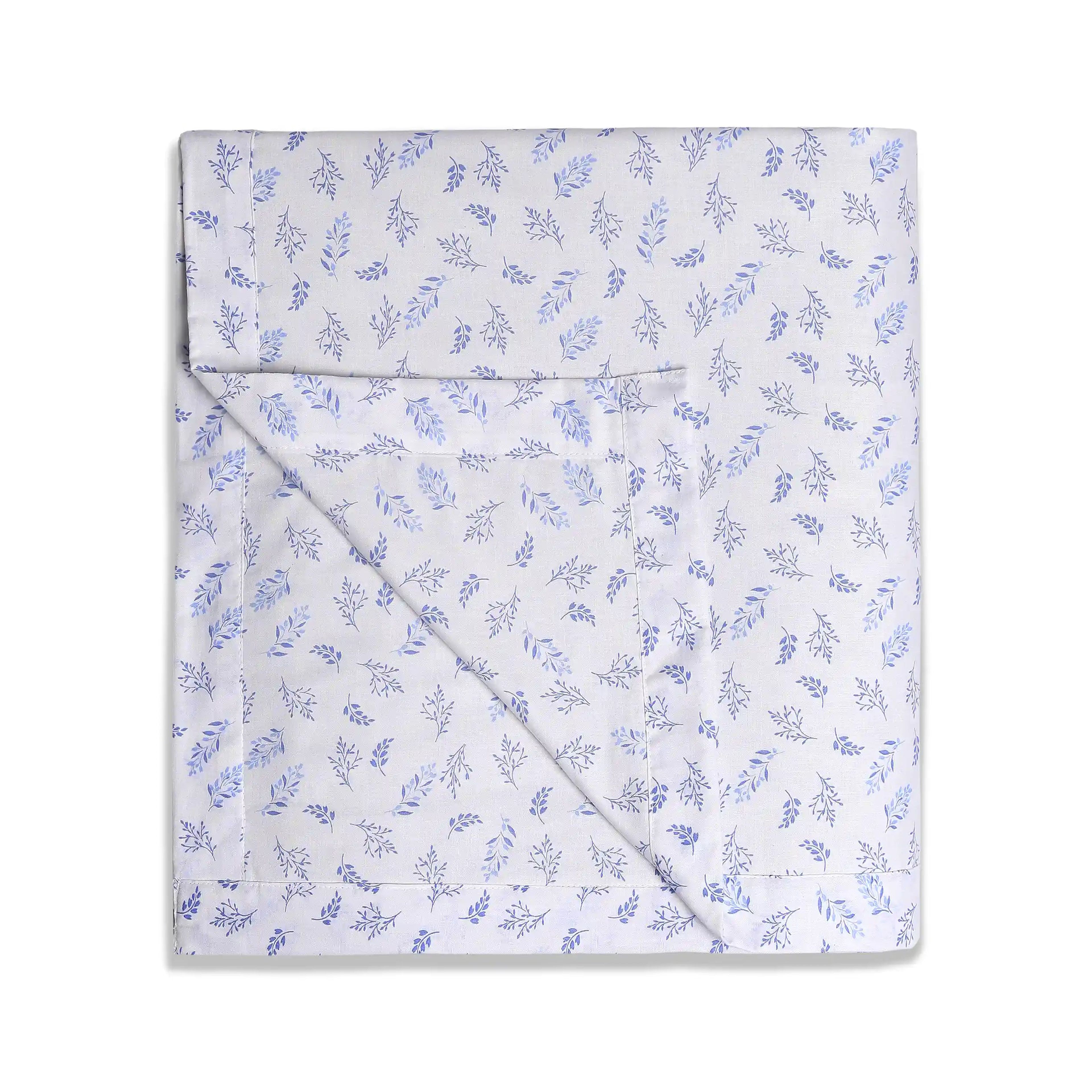 Bloomshire Classic | Everyday Charm Printed Reversible Dohar with Super Soft Flannel Layering-Purple